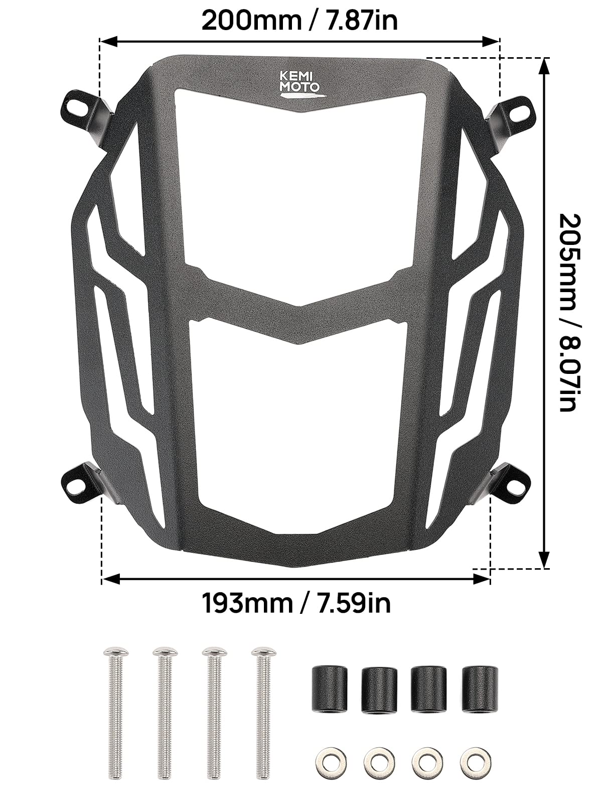 Front Headlight Cover for GROM MSX125 2022-2024 - Image 3