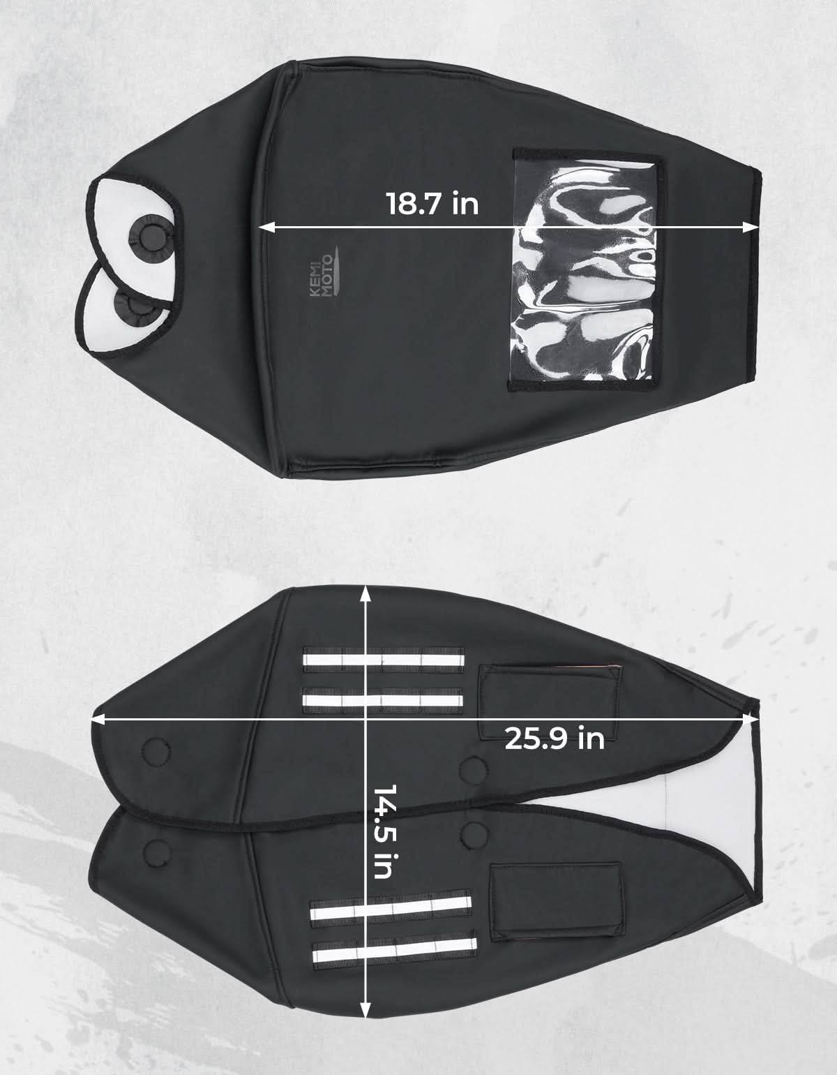 Motorcycle Fuel Tank Bag Cover for Touring Softail - Image 6