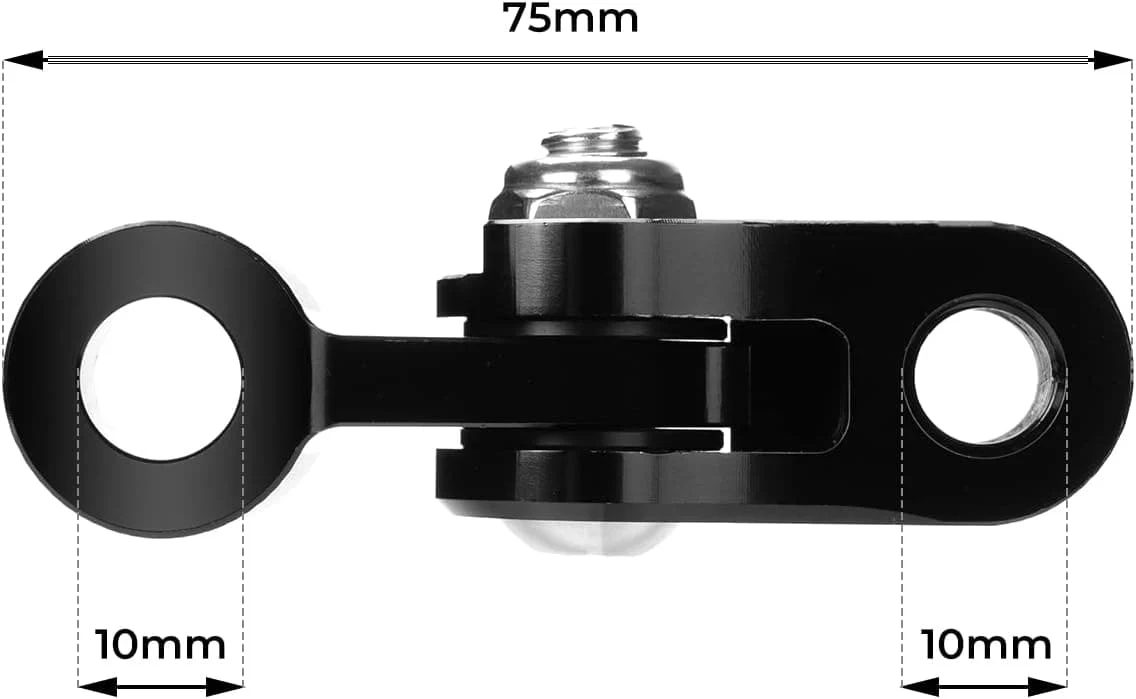 Universal Rear View Mirror Mount for Motorcycles - Image 7