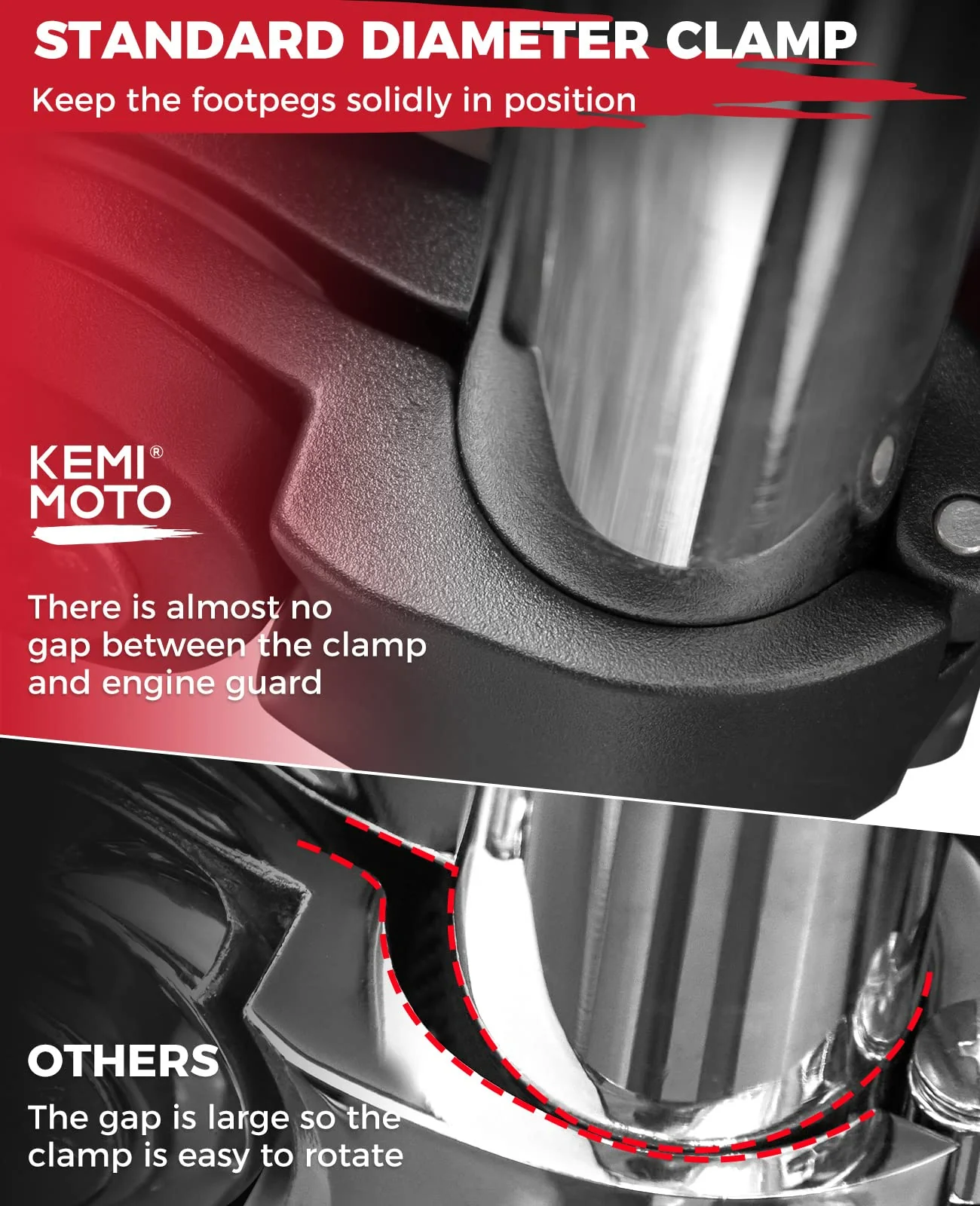 Motorcycle Highway Pegs Foot Rests - Image 3