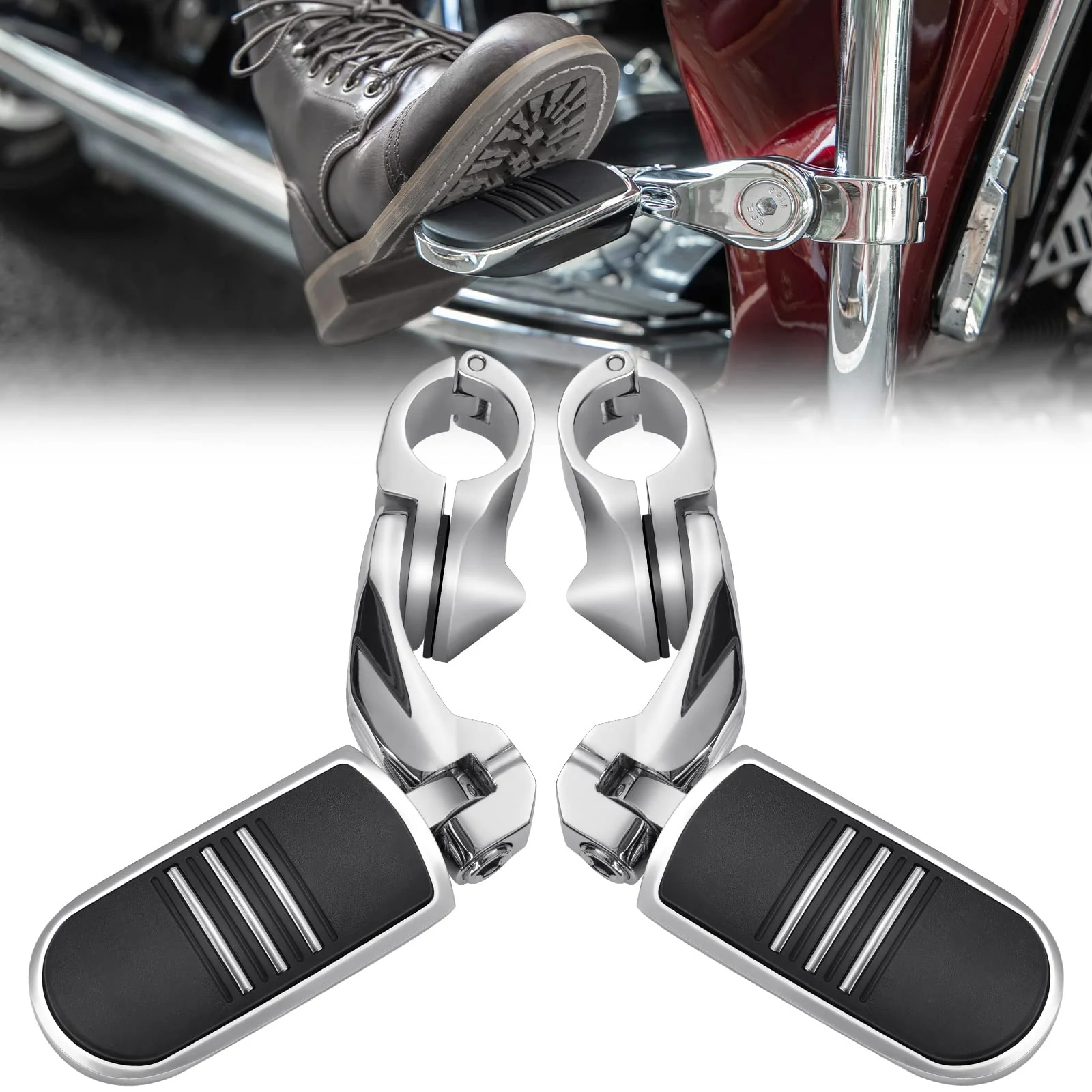 Motorcycle Highway Pegs Foot Rests - Image 8
