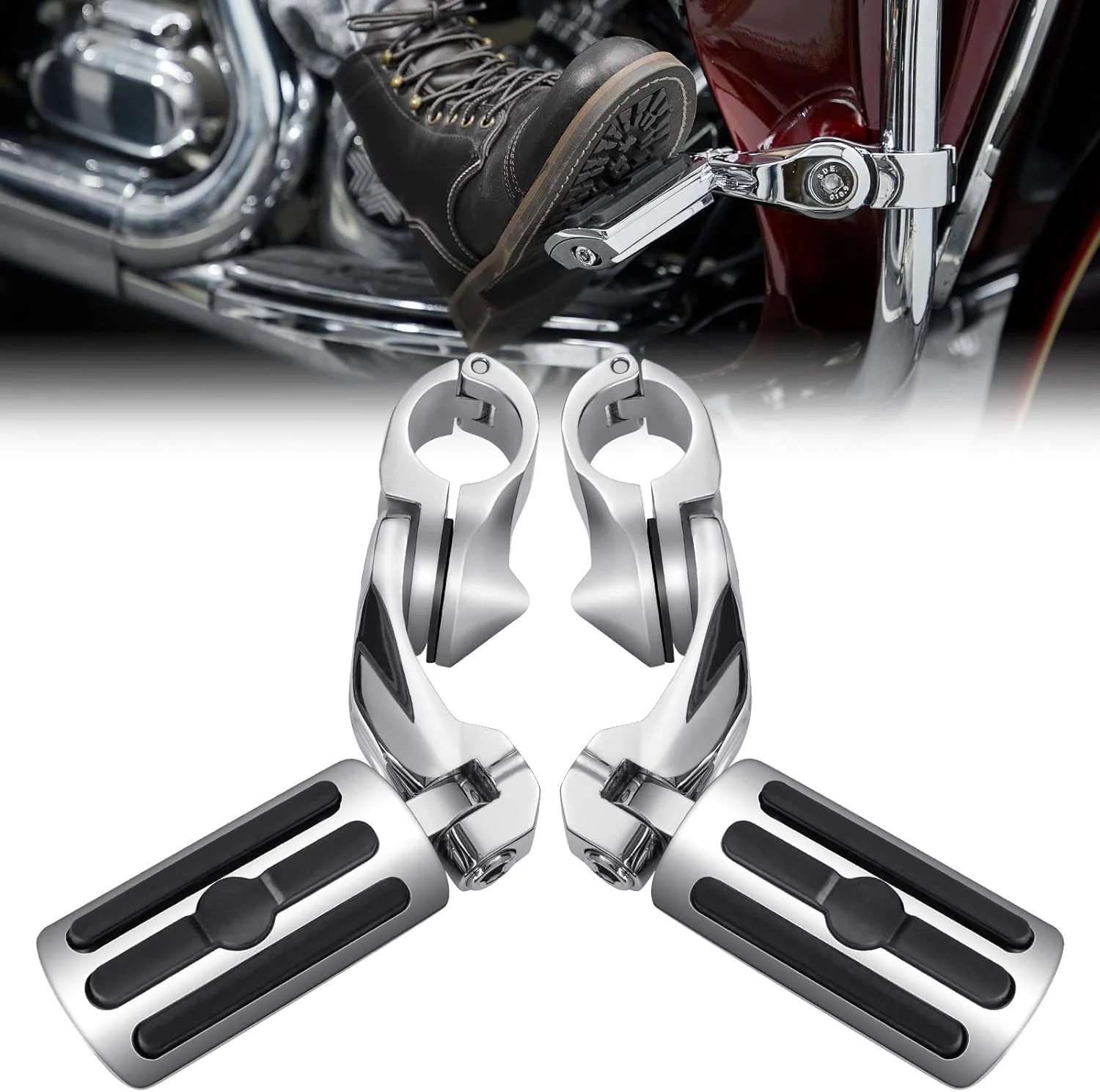 Motorcycle Highway Pegs for Road Glide Street Glide Electra Glide Road King