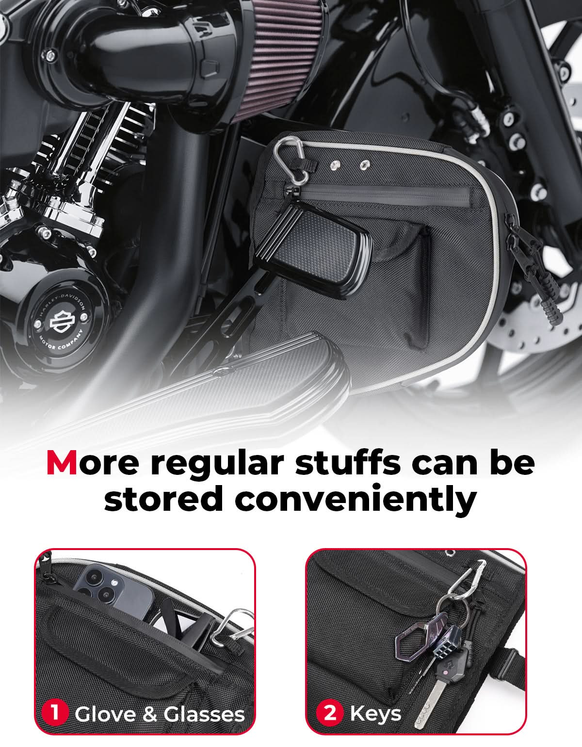 Motorcycle Leg Warmers for Touring Trike Models (1980-2025) - Image 4