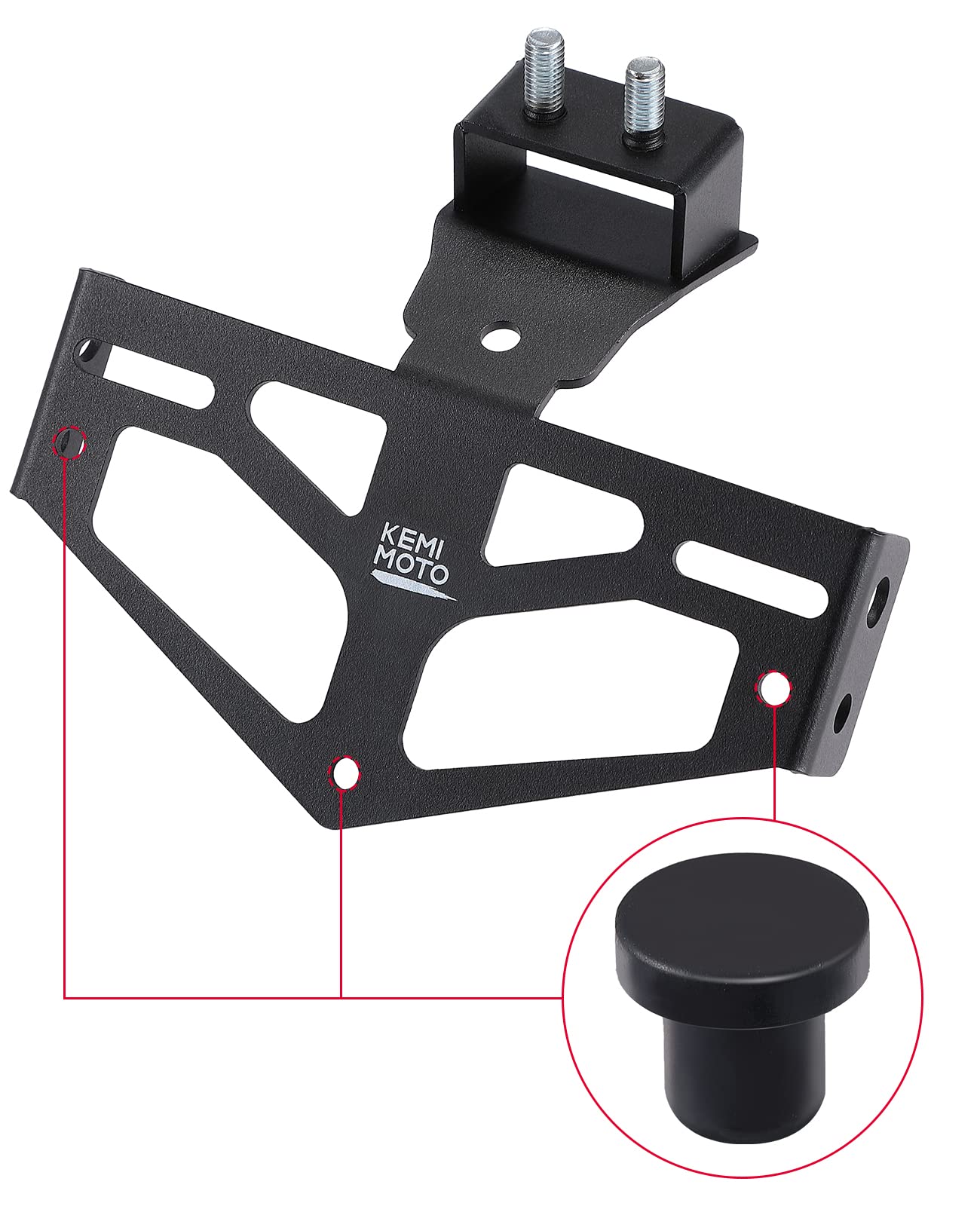 Motorcycle License Plate Holder For Honda Navi 2022 2023 - Image 4