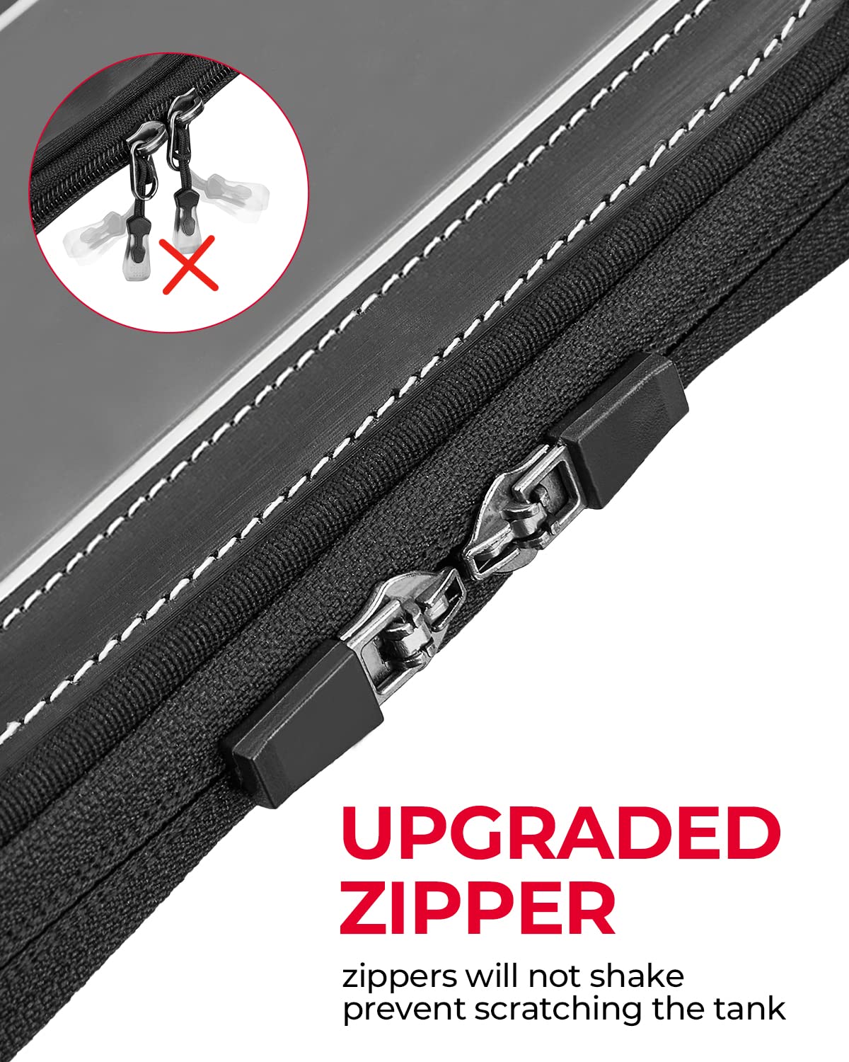 Motorcycle Magnetic Tank Bag for Cell phone up to 6.3 Inch - Image 5