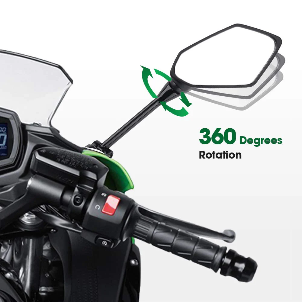 Motorcycle Mirrors Rear View for Ninja 650R - Image 3