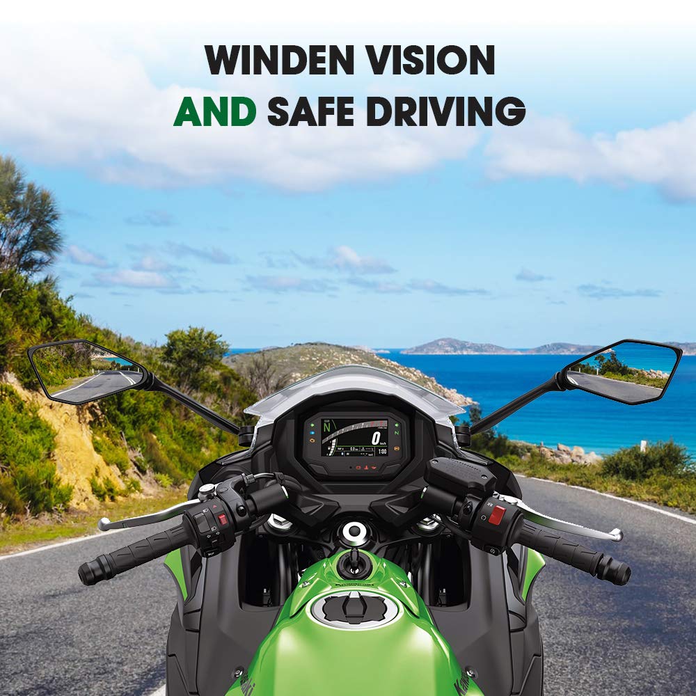 Motorcycle Mirrors Rear View for Ninja 650R - Image 6