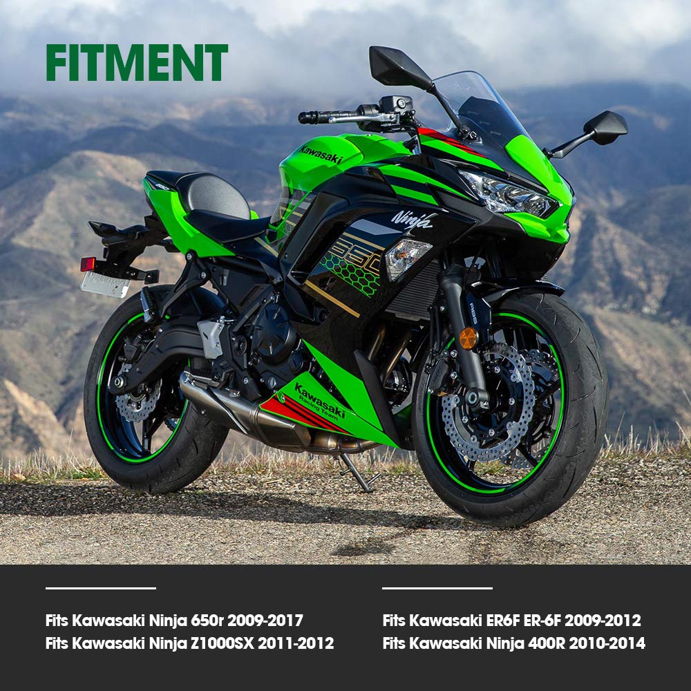Motorcycle Mirrors Rear View for Ninja 650R - Image 7