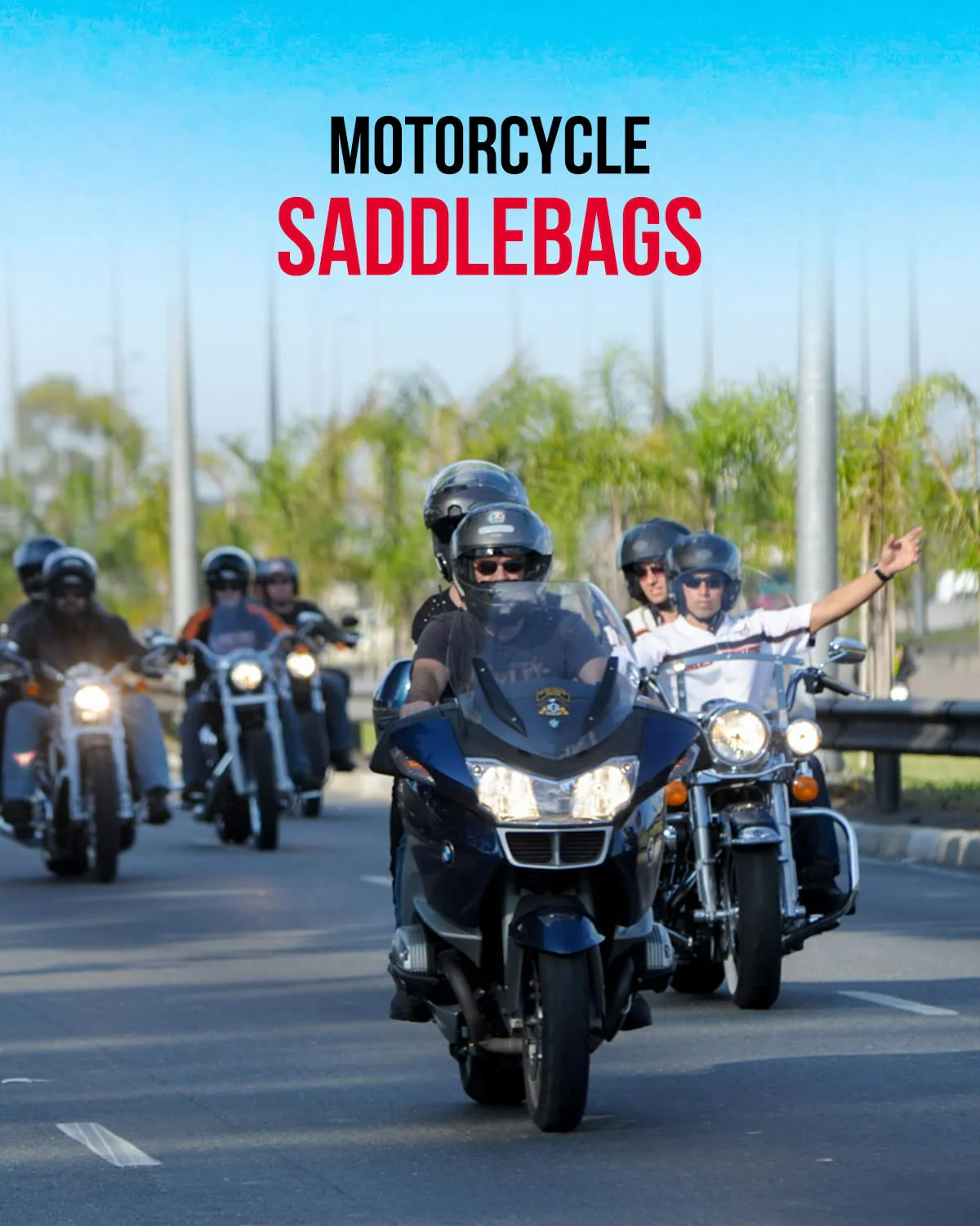 Motorcycle PU Leather Saddlebag for Softail Dyna Road King V-star Shadow - Image 7