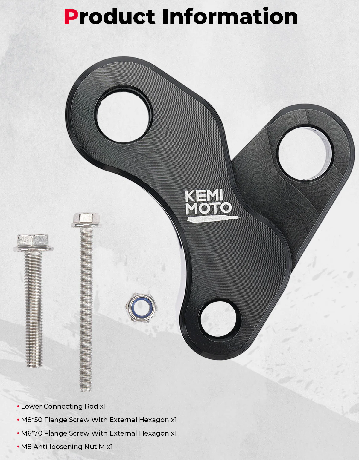 Motorcycle Rear Shocks Lowering Kit for Navi 2022-2025 - Image 4