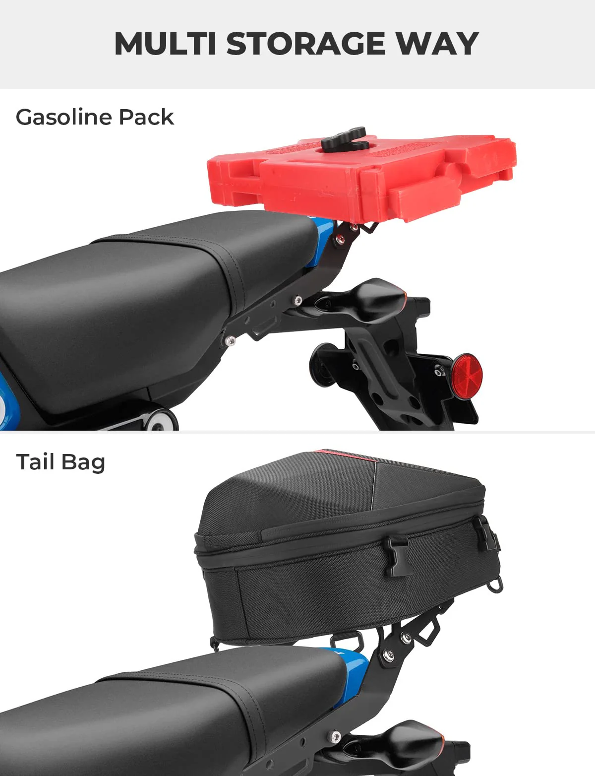 Rear Rack Luggage Storage Rack Carrier for Grom (2022-2024) - Image 3
