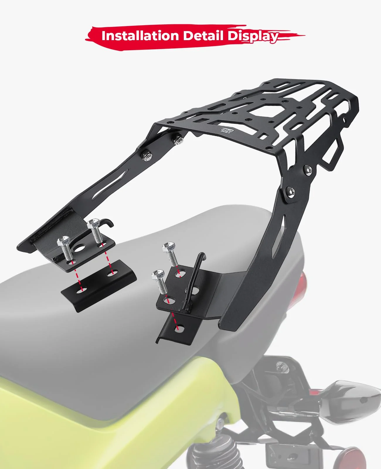 Motorcycle Rear Tail Storage Rack for Navi 2022-2024 - Image 2