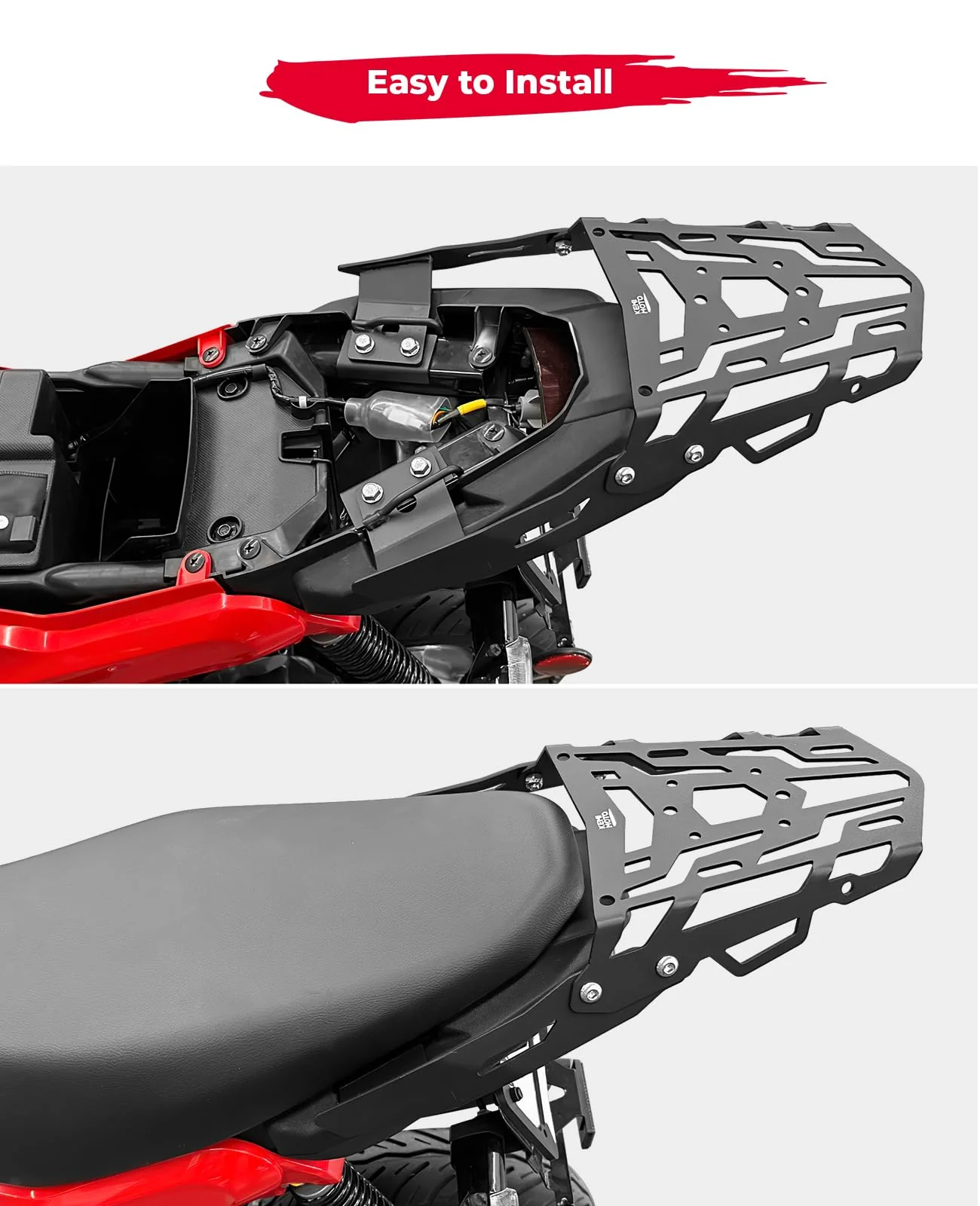 Motorcycle Rear Tail Storage Rack for Navi 2022-2024 - Image 4