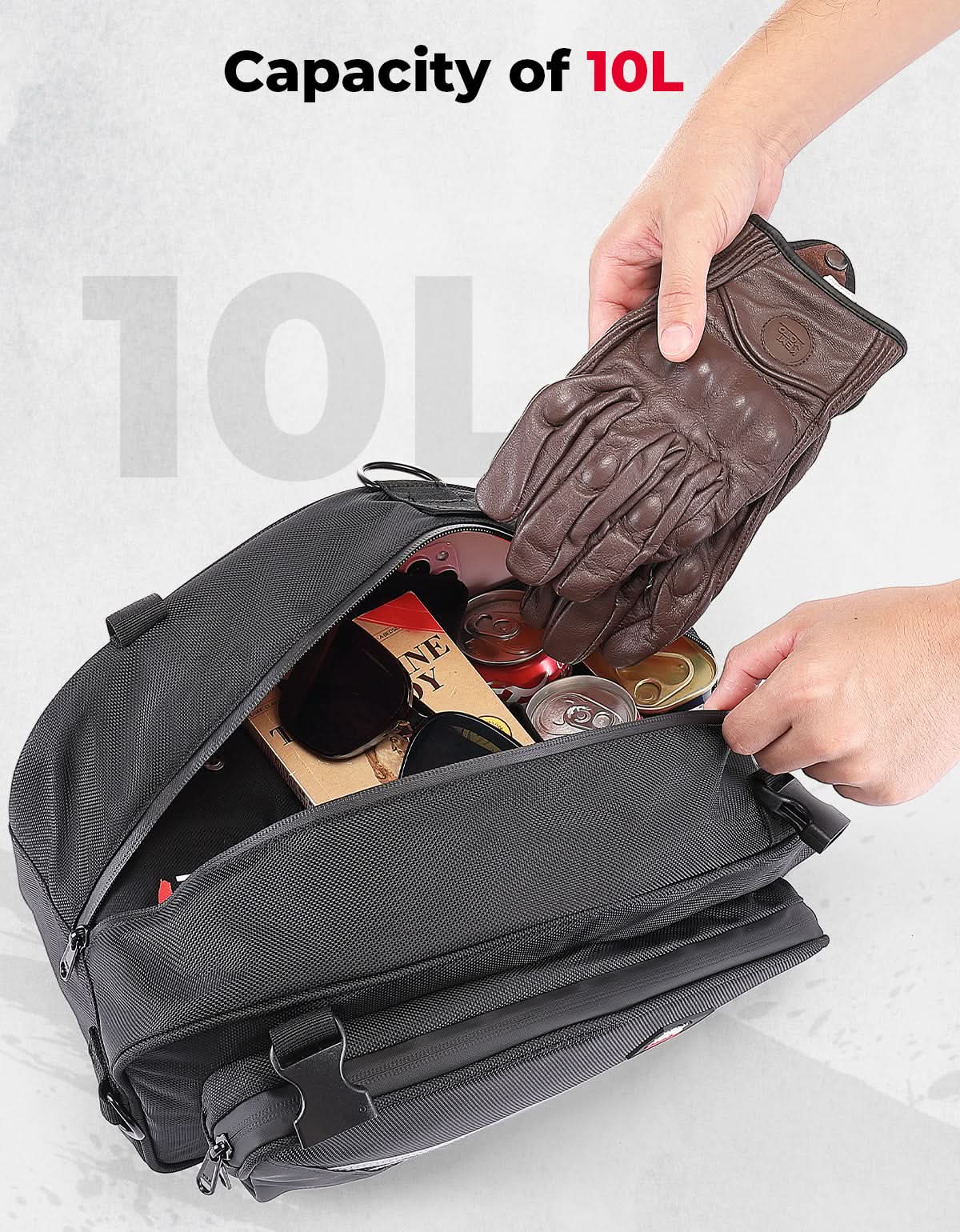 Motorcycle Saddlebags with Rain for Dirt Bike - Image 8