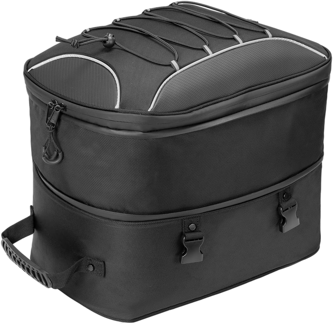 Motorcycle Tail Bag, 25L-45L Expandable Motorbike Helmet Bag - Image 7