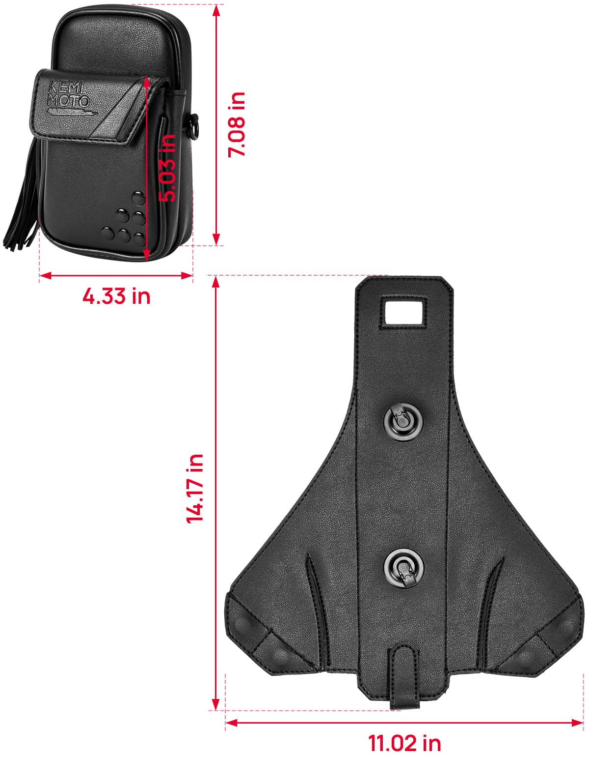 Motorcycle Tank Bag for Sportster S RH1250 2021-2023 - Image 3