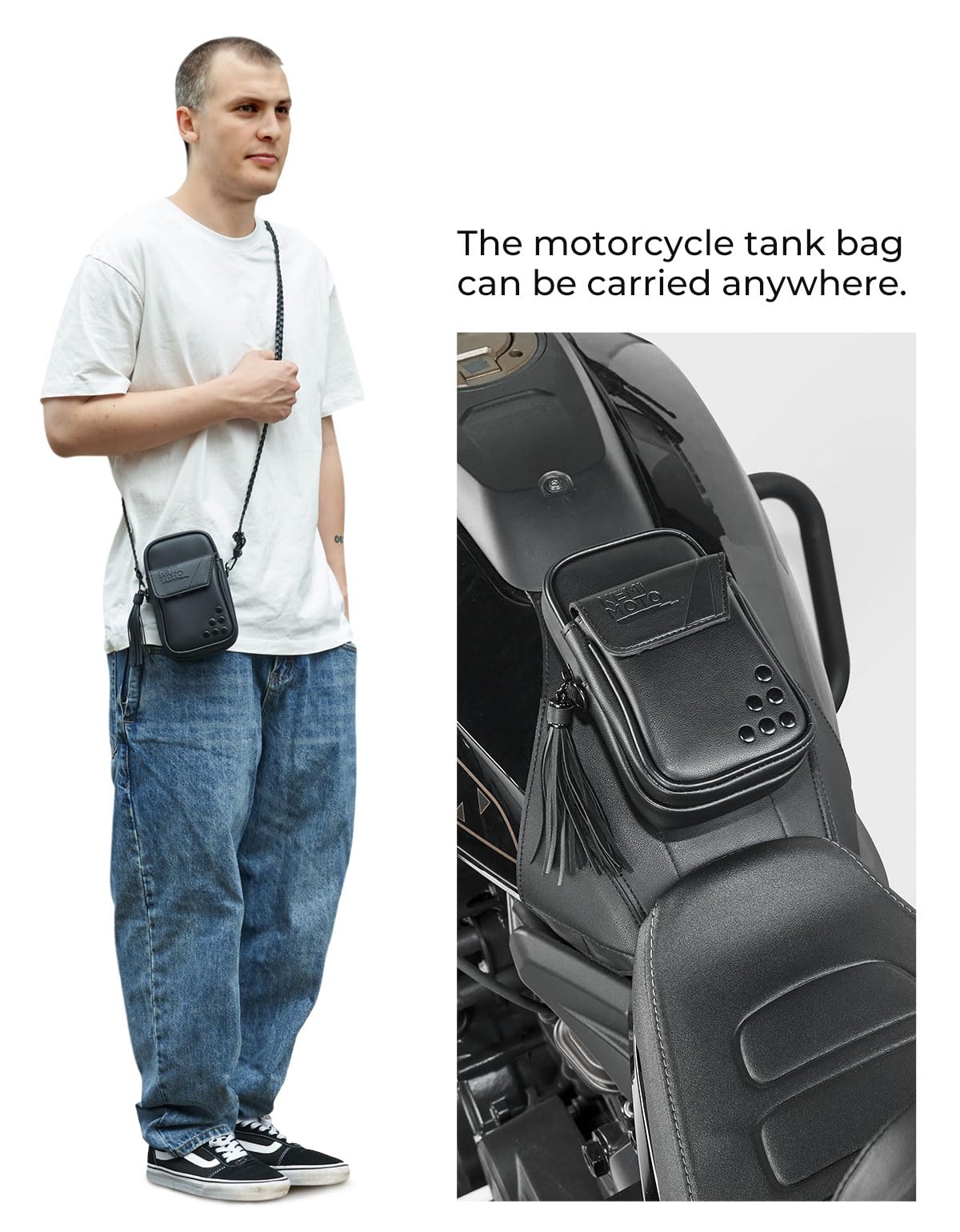 Motorcycle Tank Bag for Sportster S RH1250 2021-2023 - Image 5