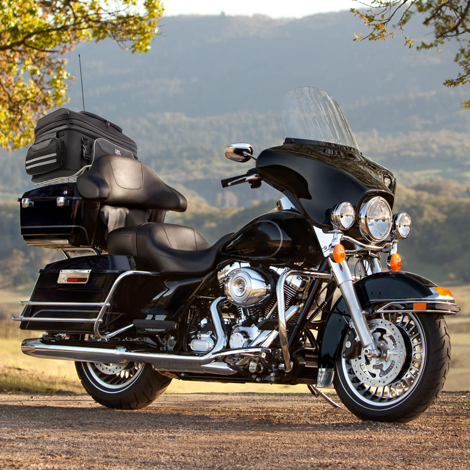 Motorcycle Luggage Tour-Pack Tail Duffle Bag for Road King Street Glide Road Glide - Image 7