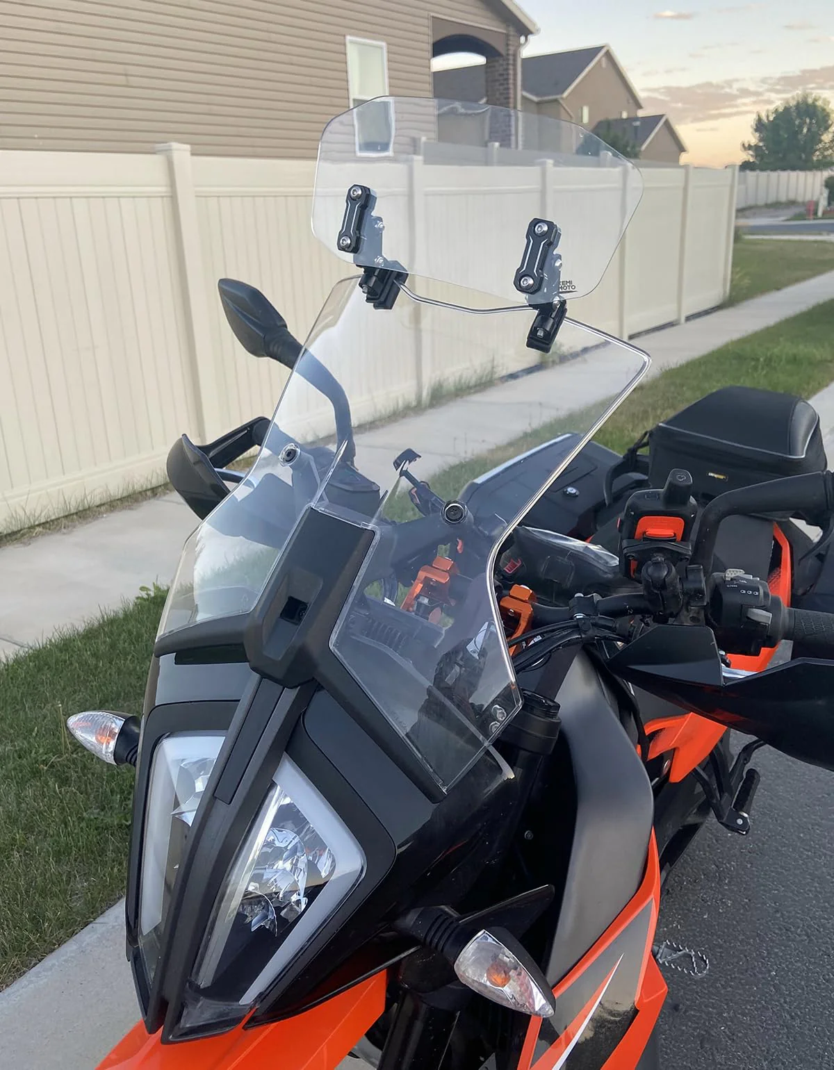 Motorcycle Windshield Adjustable Extension Clip - Image 6