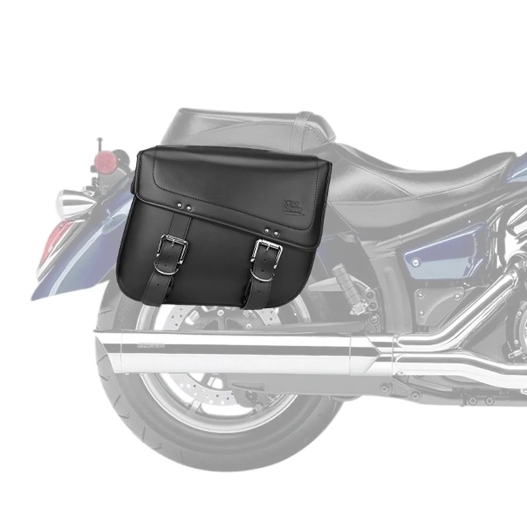 Motorcycles 30L Large Capacity PU Leather Saddle Bags - Image 7
