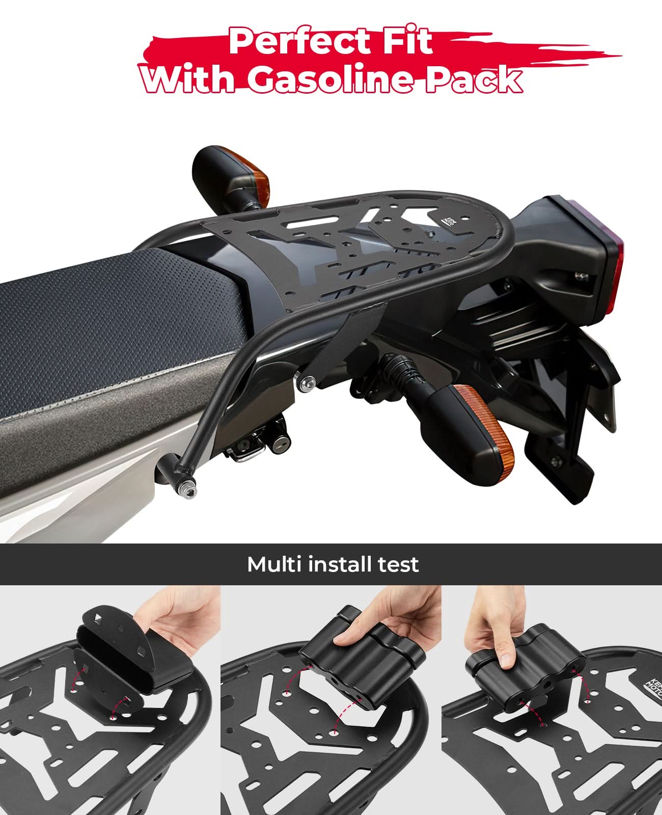 Motorcylce Rear Rack for XT250 2008-2025 - Image 2