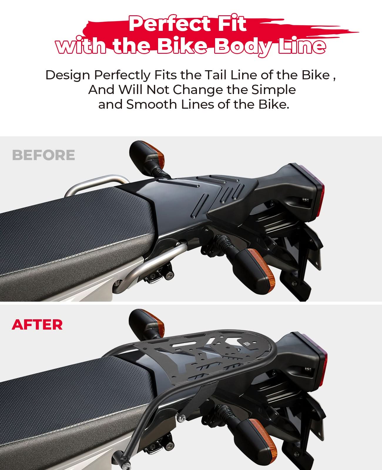 Motorcylce Rear Rack for XT250 2008-2025 - Image 5