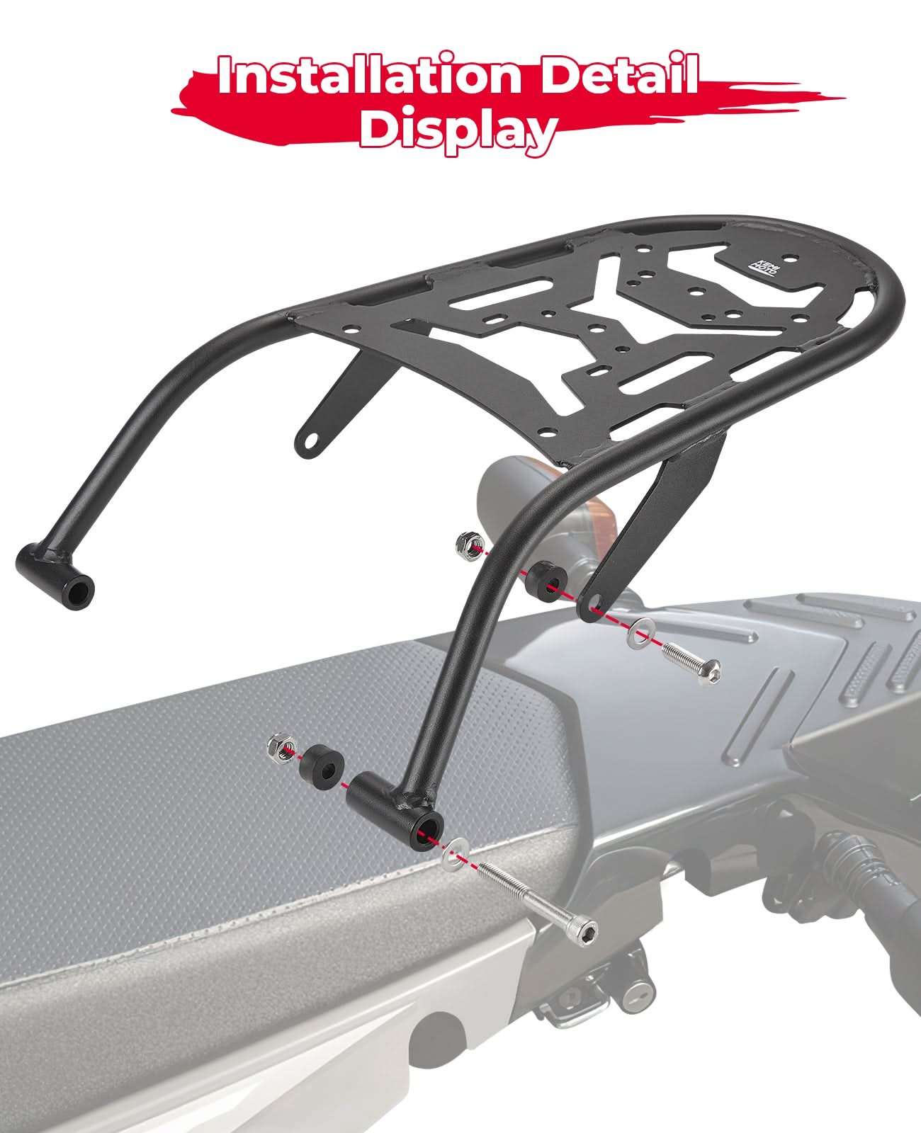 Motorcylce Rear Rack for XT250 2008-2025 - Image 6