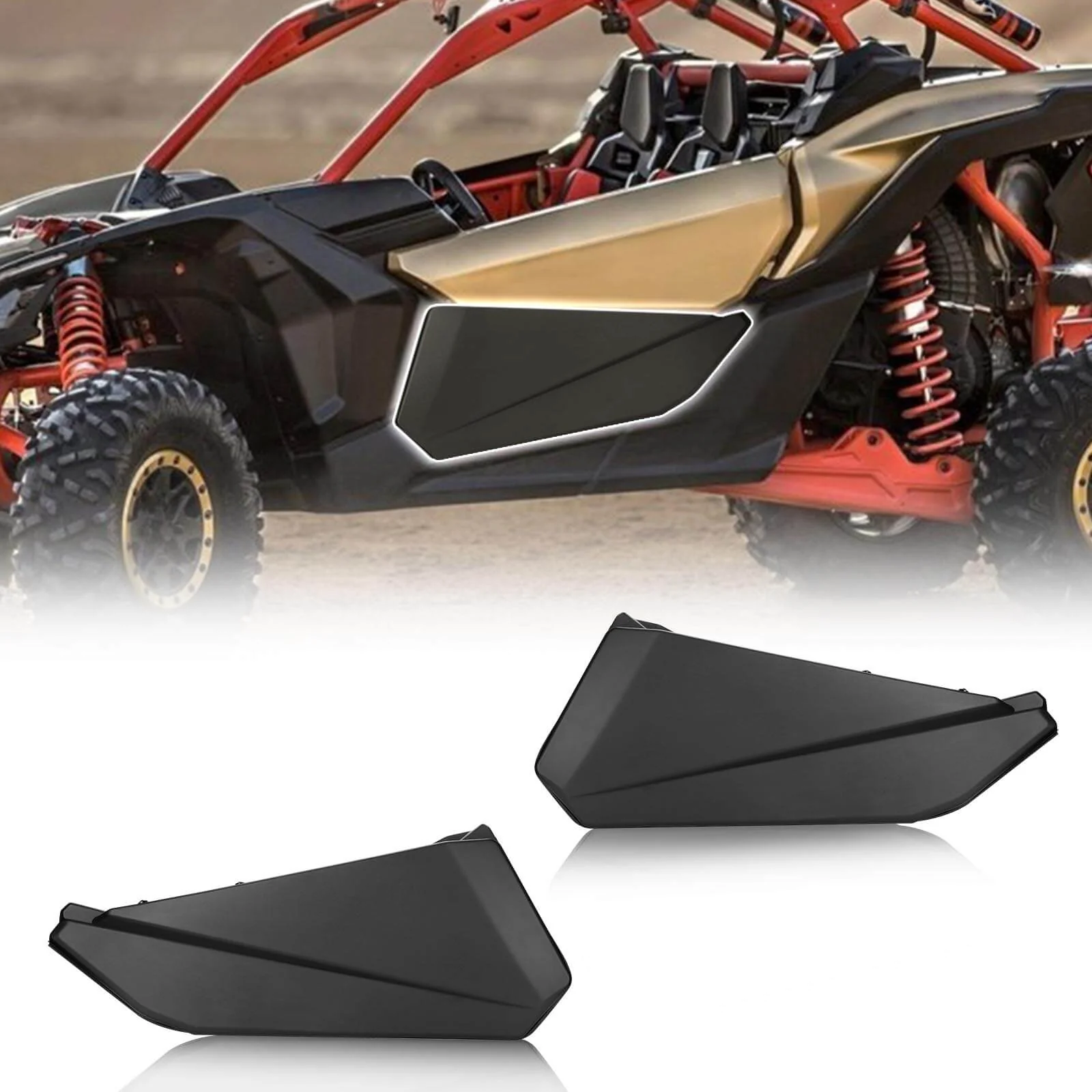 Noise Reduction Kit &  Front Lower Door Inserts For Can-Am Maverick X3 - Image 3