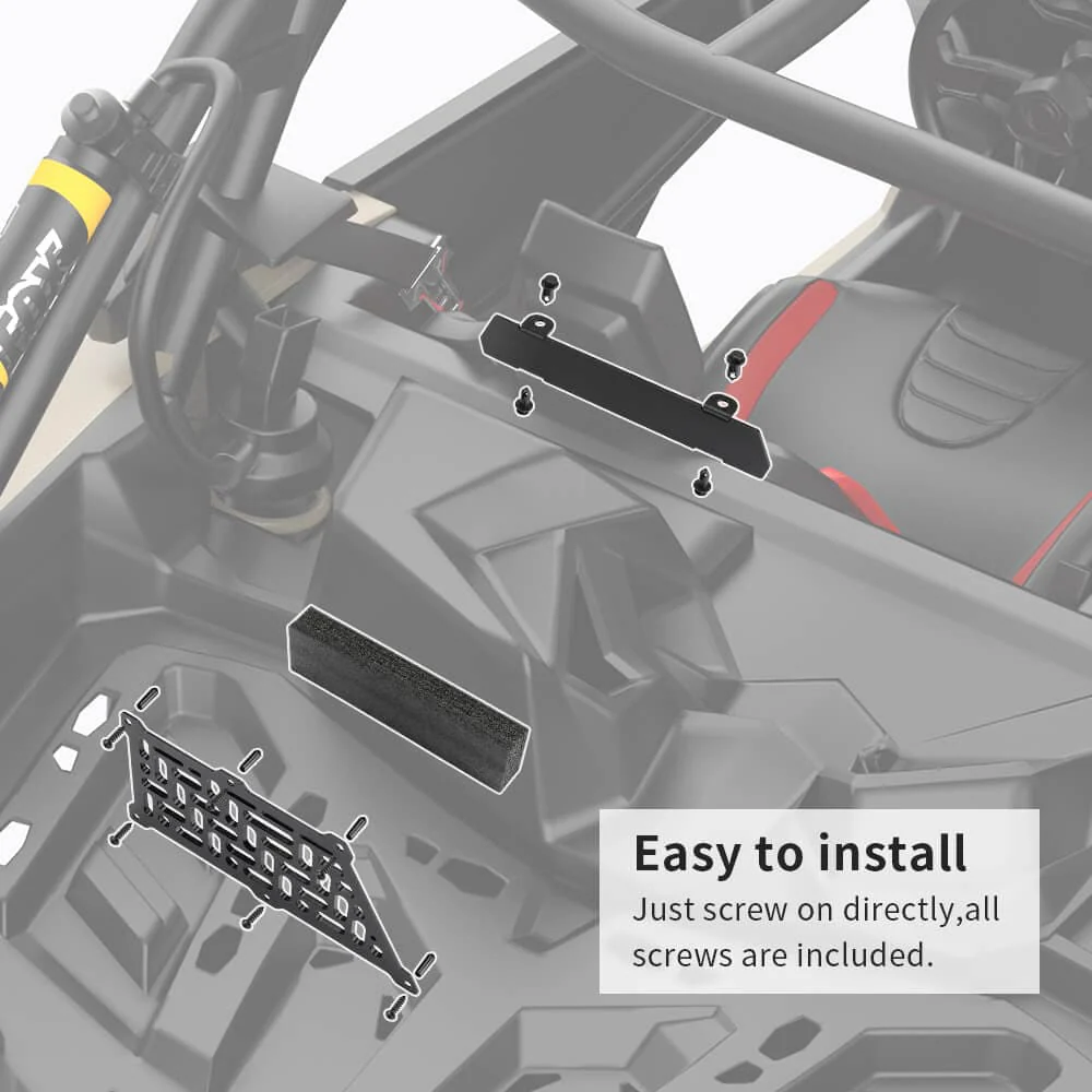 Noise Reduction Kit &  Front Lower Door Inserts For Can-Am Maverick X3 - Image 8