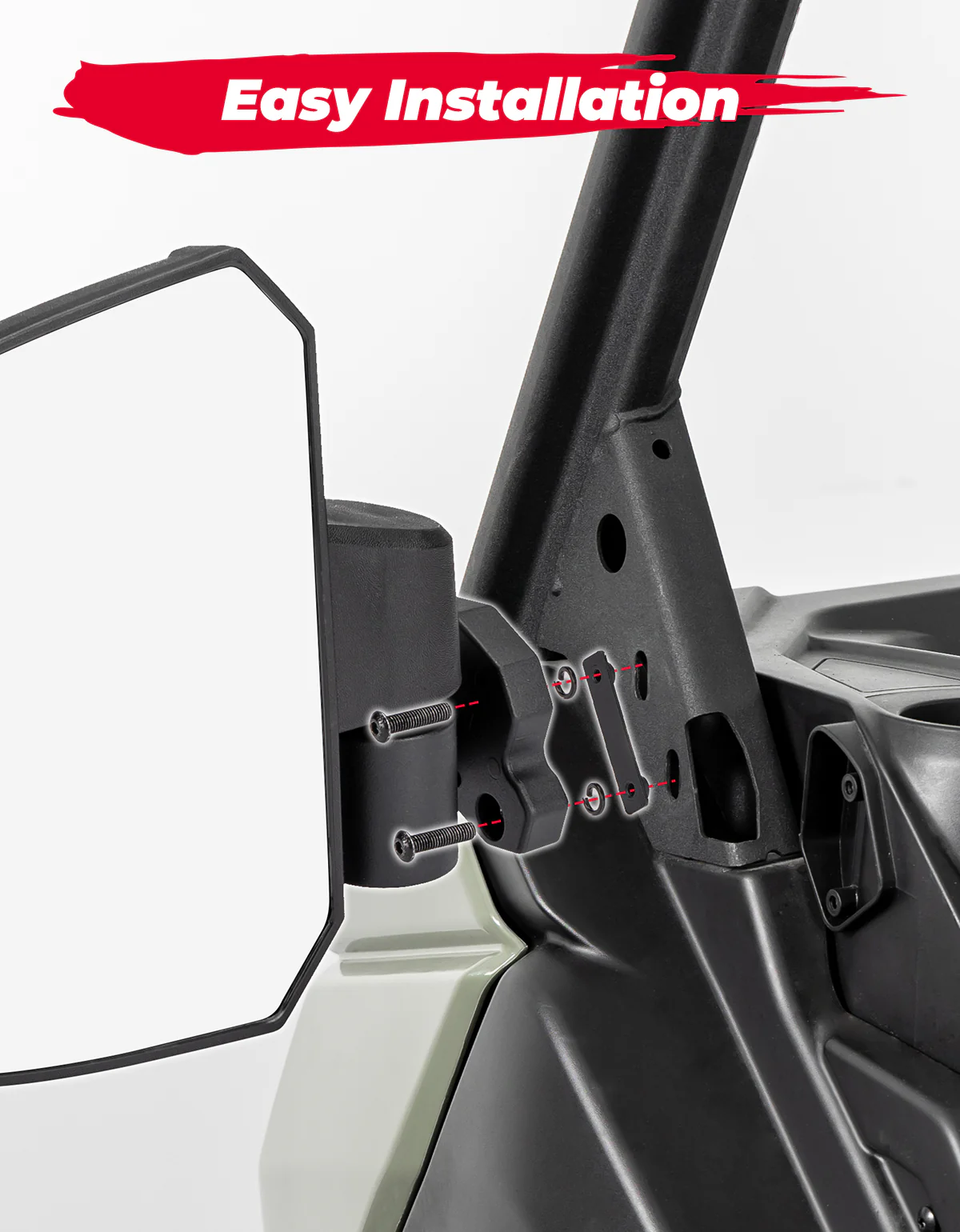 One Pair Side Mirrors for Can Am Defender HD5|8|10 - Image 7