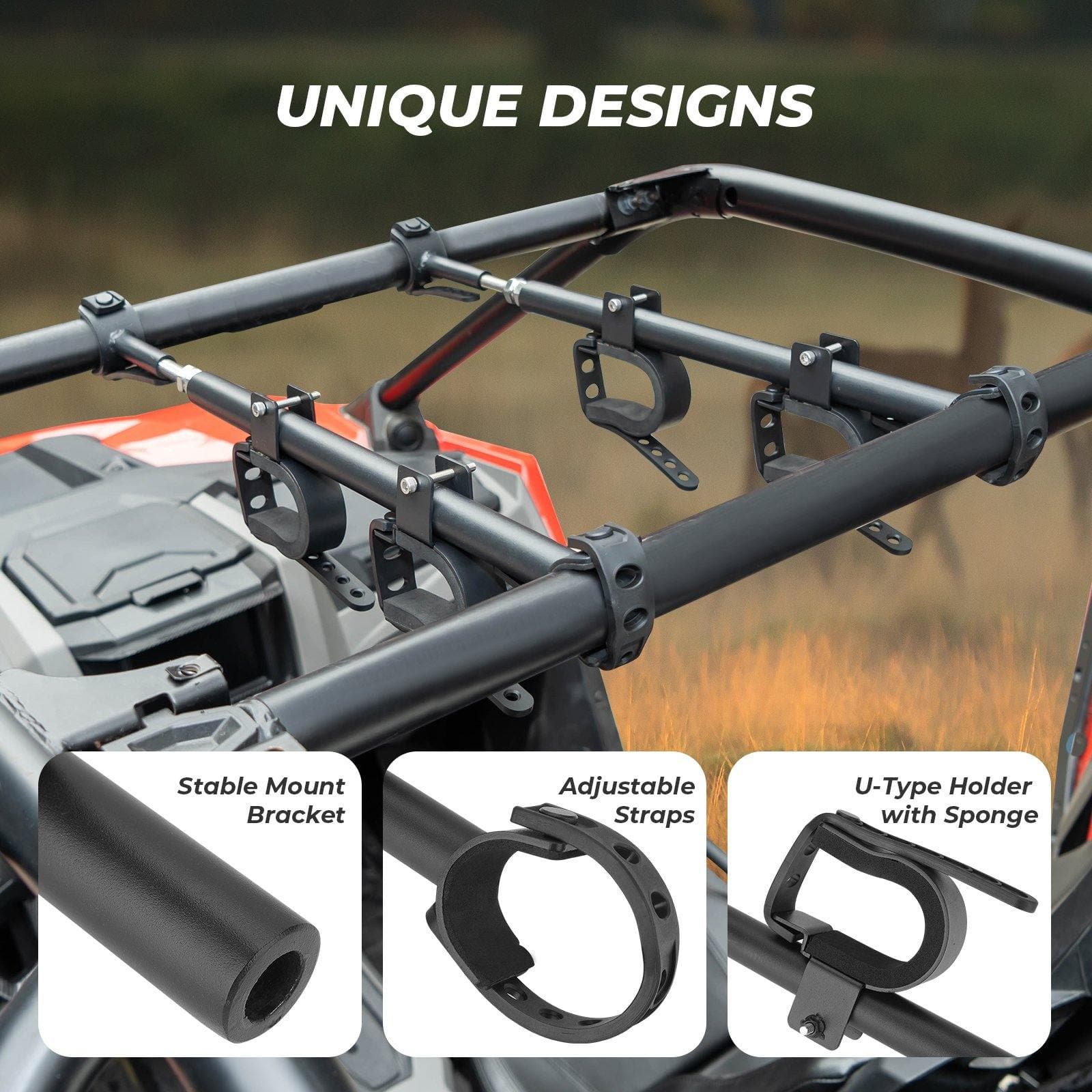 Overhead Bracket Holder Rack (Front to Back) - Image 4