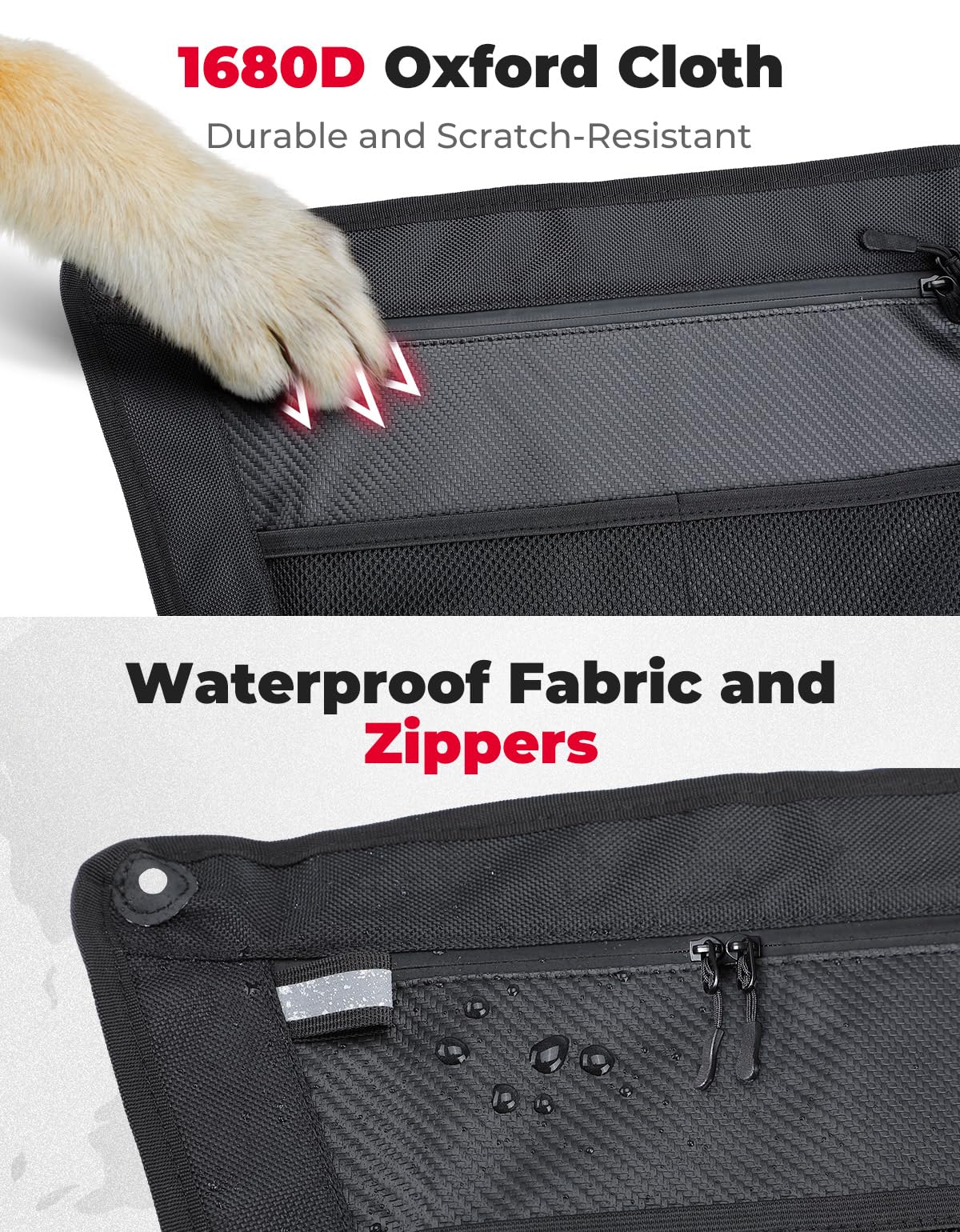 Golf Cart Overhead Storage Bag for 2/2+2 Passenger EZGO RXV - Image 4