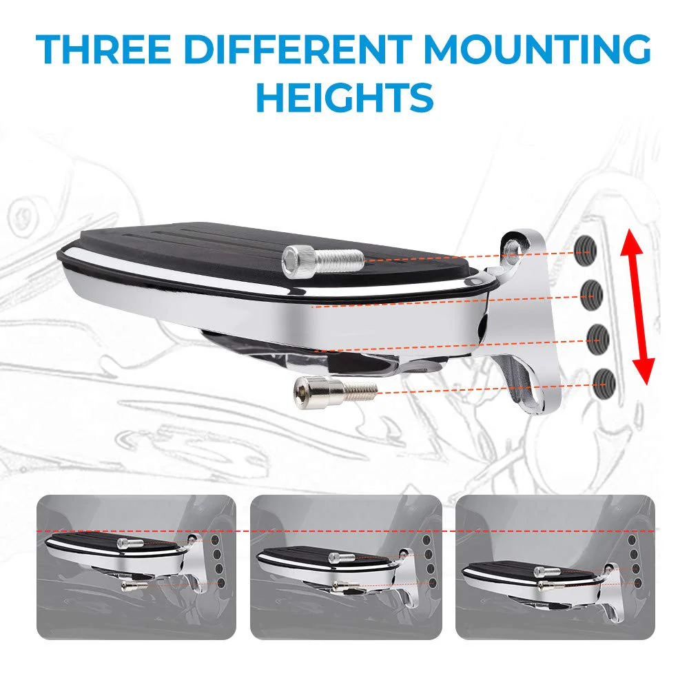 Passenger Floorboards for Touring Models Road King Electra Glide - Image 4