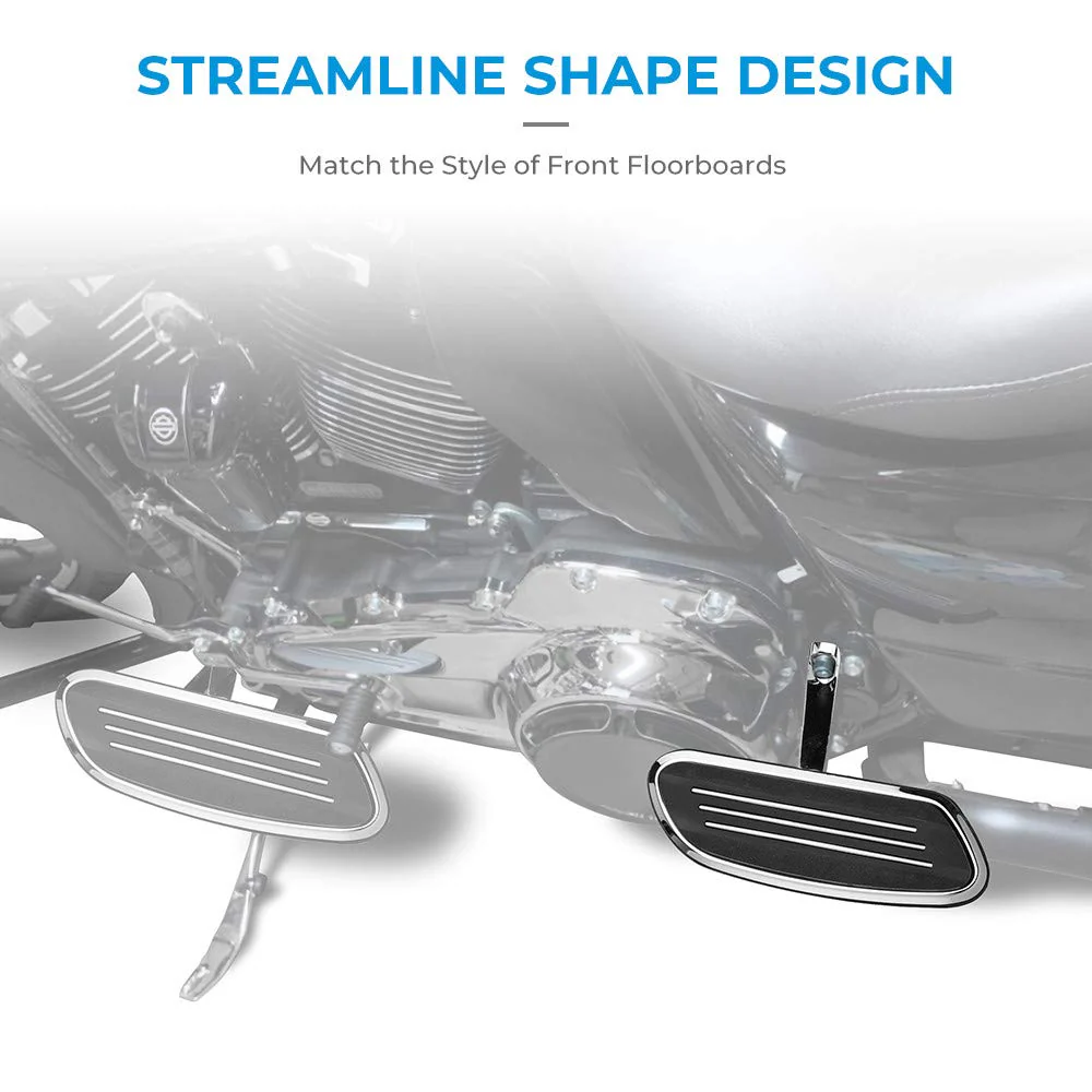Passenger Floorboards for Touring Models Road King Electra Glide - Image 7
