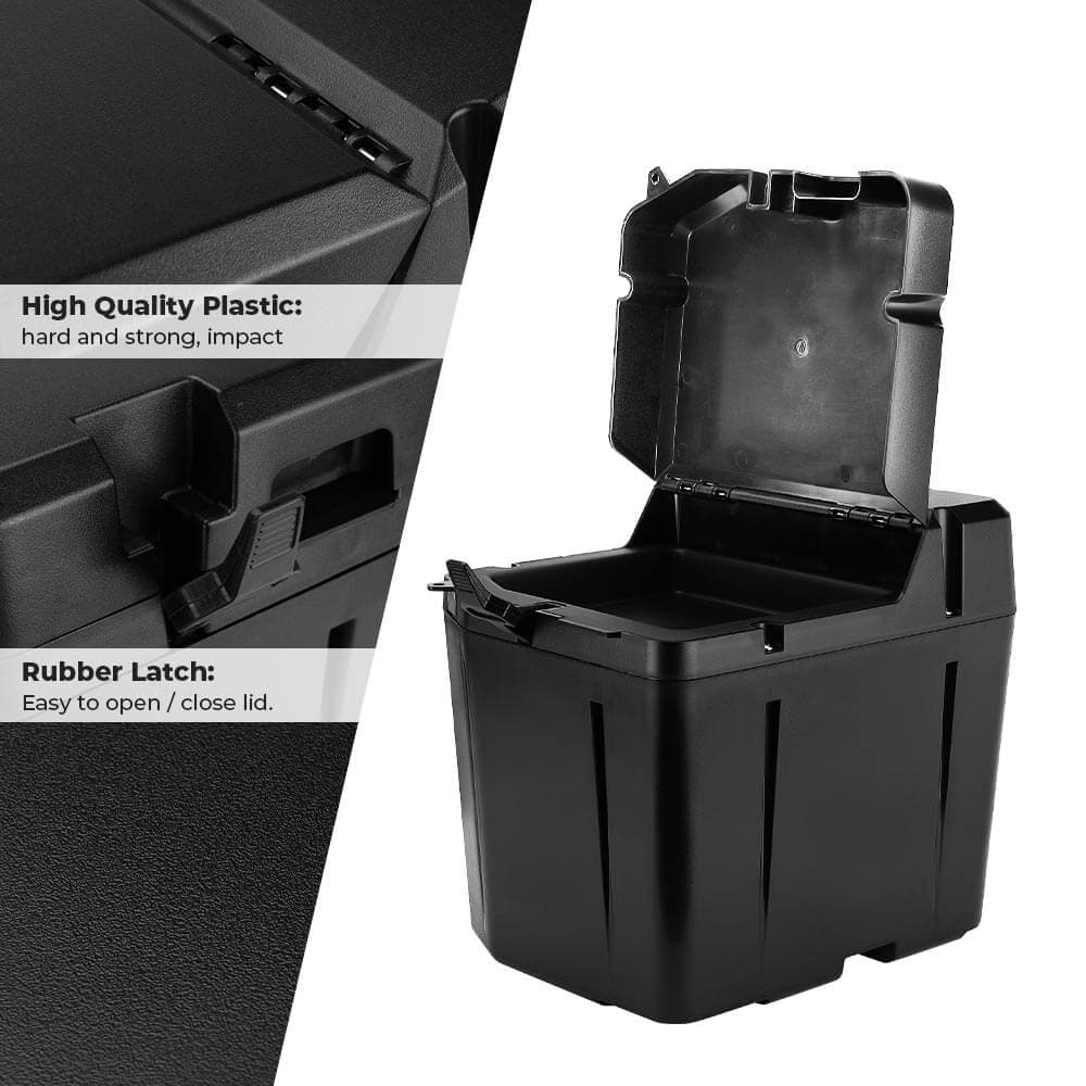Adjustable Side Mirrors & Under Seat Storage Box for Polaris Ranger - Image 13
