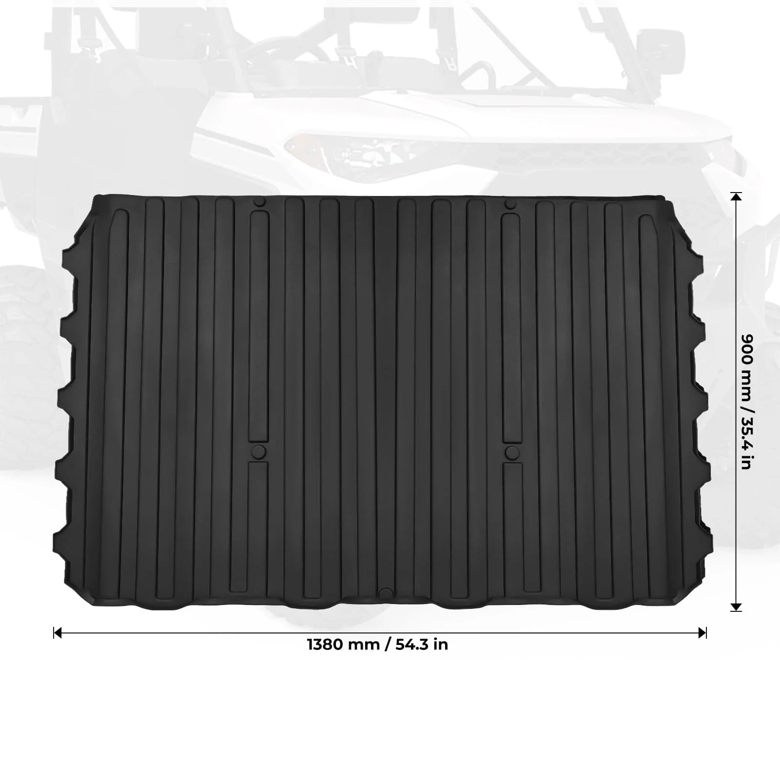 Bed Mat / Cargo Liner for Polaris Ranger XP 1000/CREW 2018-2024 - Image 7