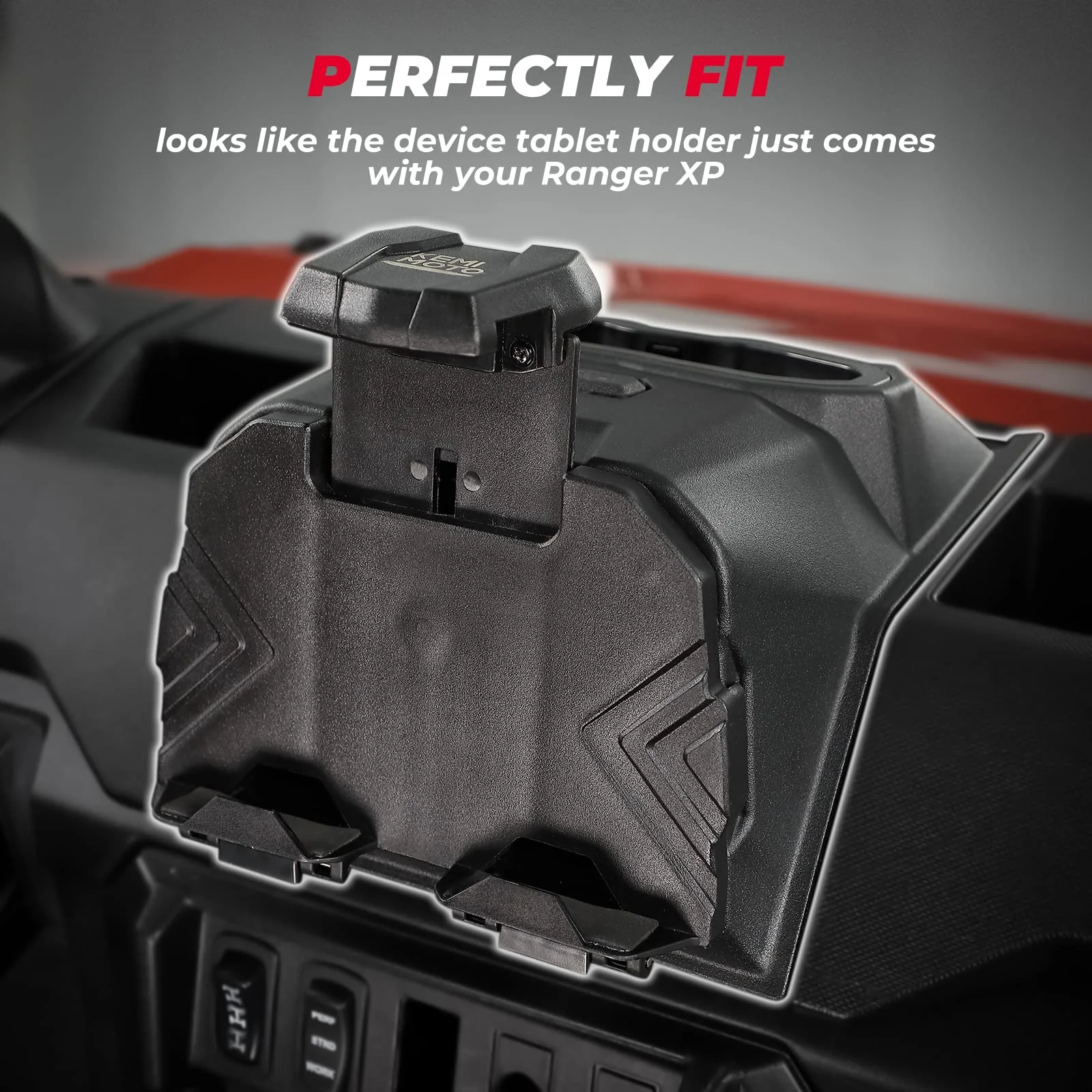 Tablet Holder Electric Device GPS Mount for Polaris Ranger XP 1000/crew - Image 3