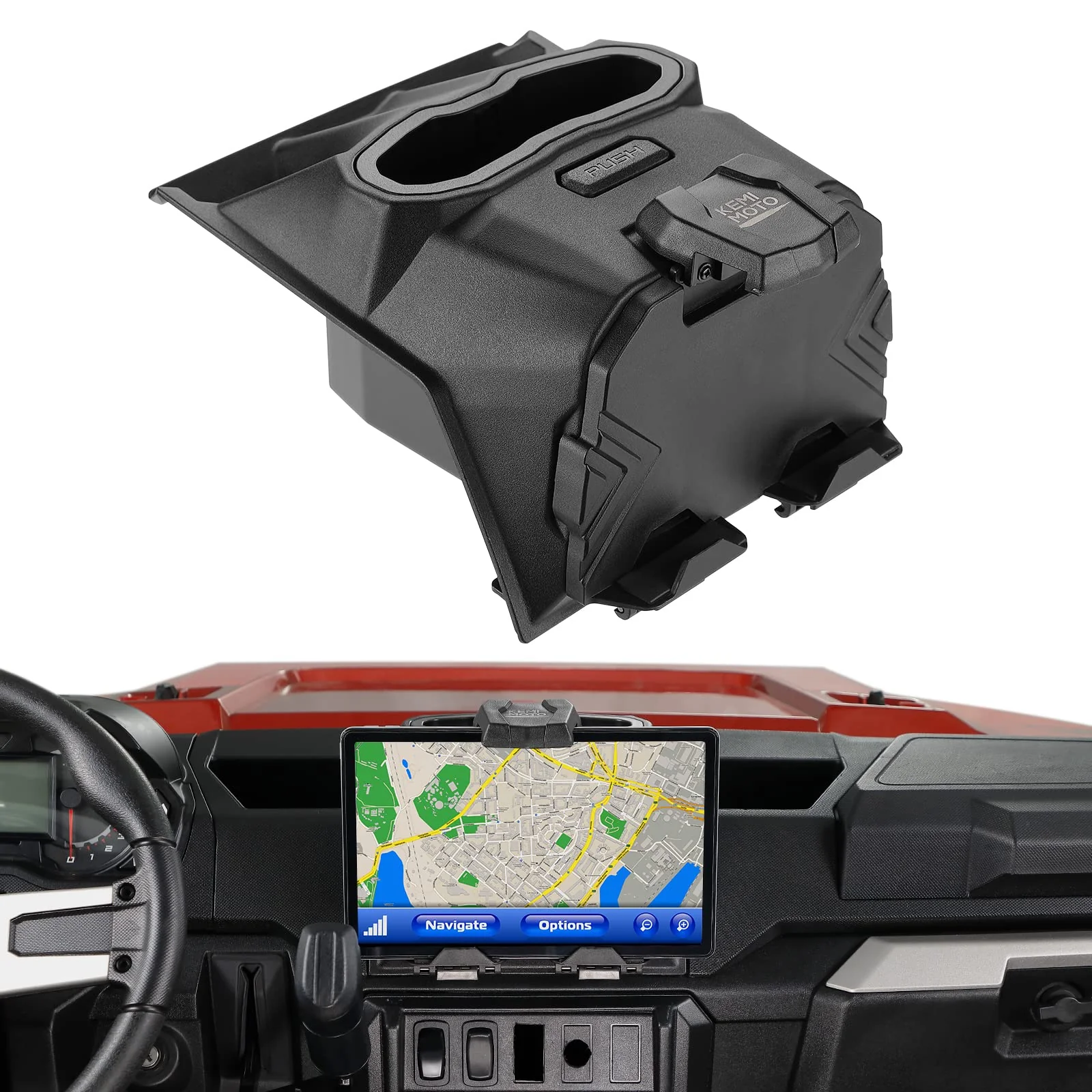 Tablet Holder Electric Device GPS Mount for Polaris Ranger XP 1000/crew - Image 7