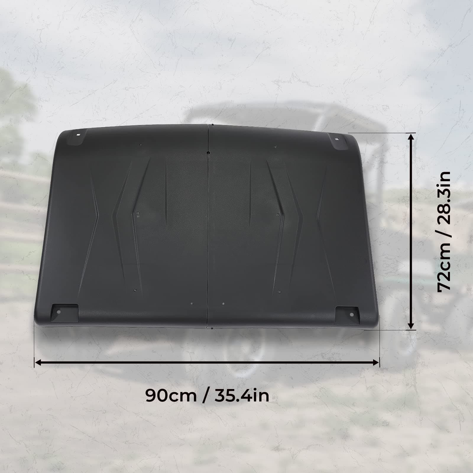 Hard Roof For Polaris Ranger Mid Size 2015-2022 - Image 5