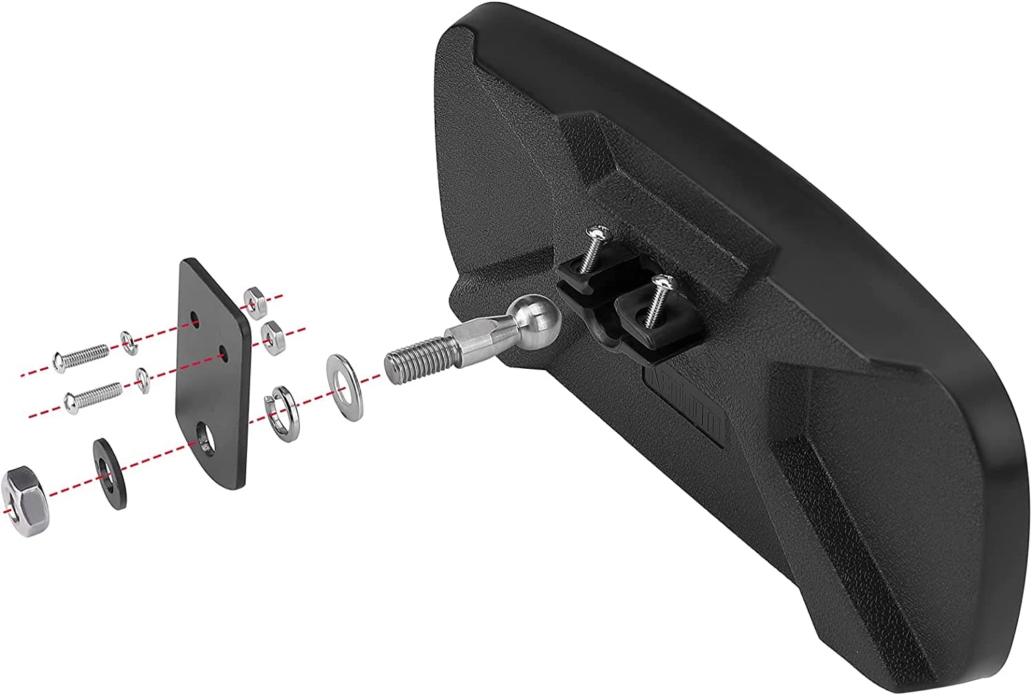 UTV Rear View Mirror for Polaris Ranger 500 570 900 XP 1000 XP/Crew 2017-2026 - Image 6