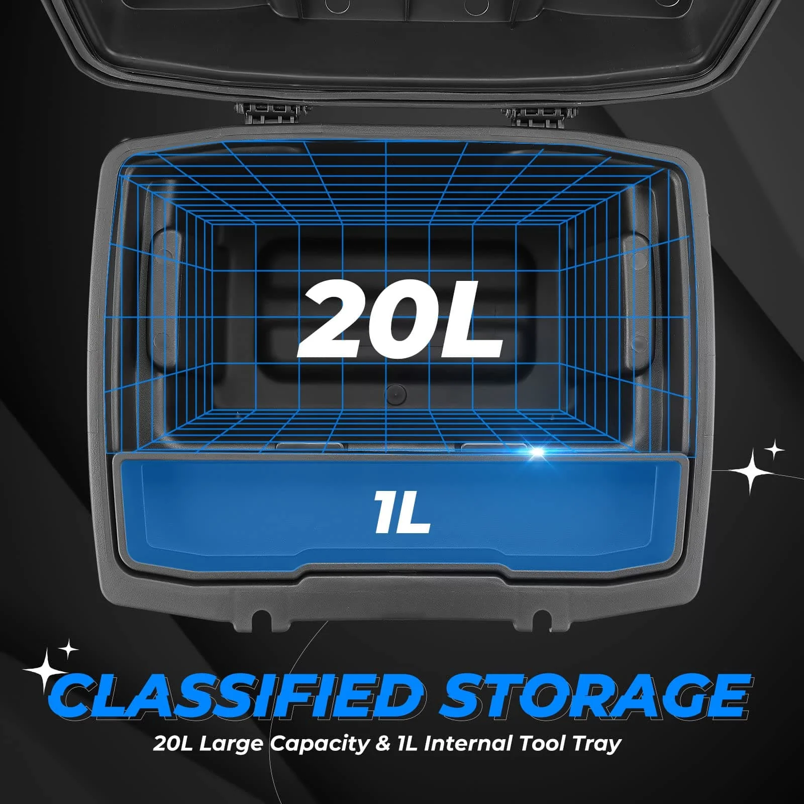 21L Classified Tool Box for Polaris Ranger / General 2013-2024 - Image 3