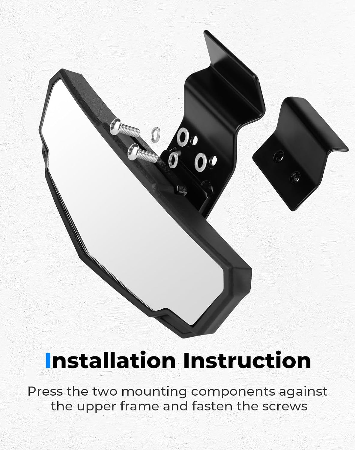 UTV Rear View Mirror for Polaris Ranger/ Can-Am Defender - Image 6