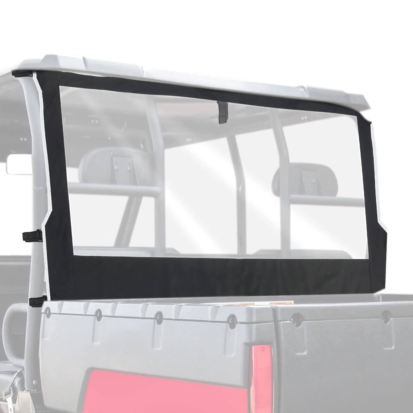 UTV Soft Rear Window Shield Windshield for Polaris Ranger 500/650/700 - Image 7