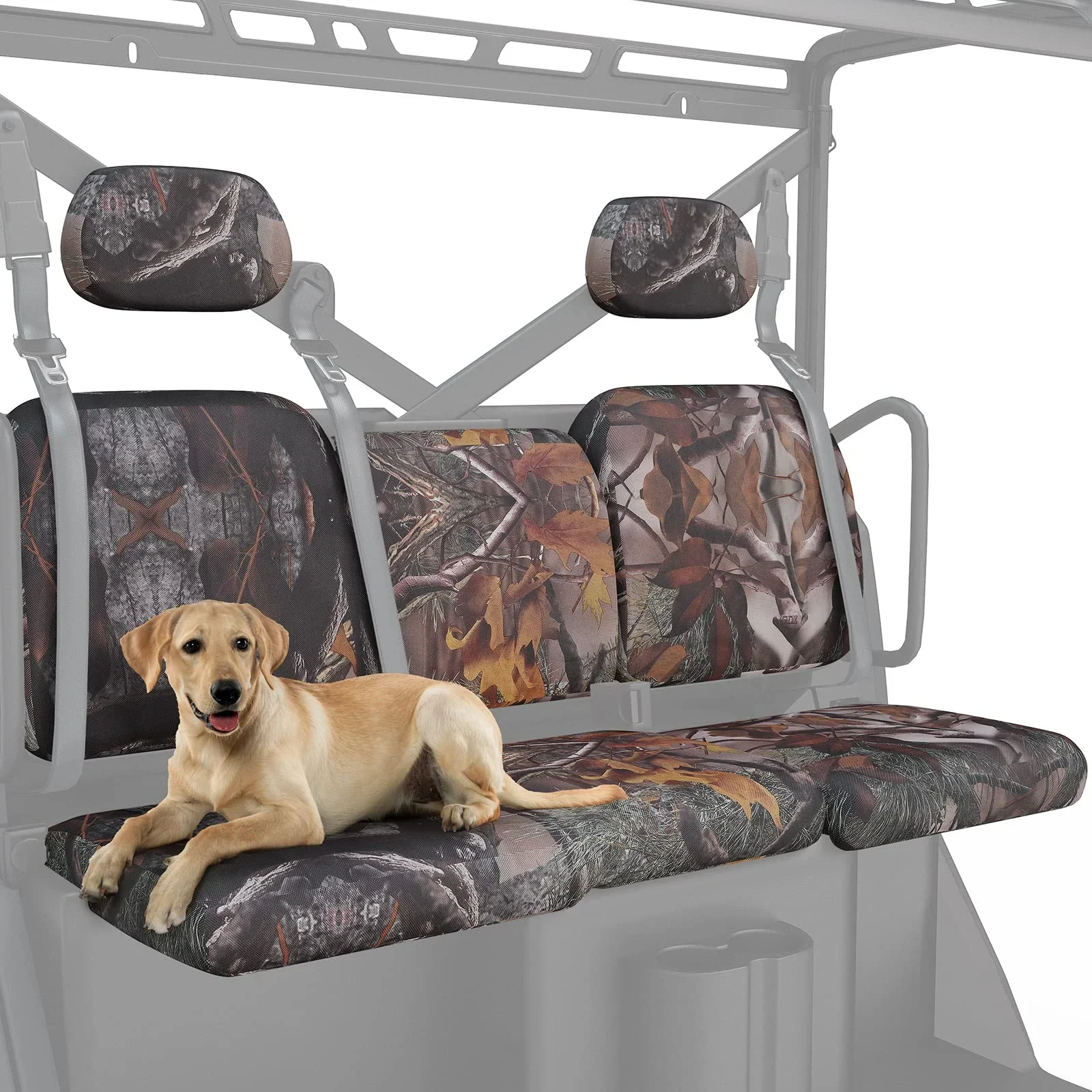 Split Bench Seat Covers for Polaris Ranger XP 1000/CREW (6 PCS) - Image 10