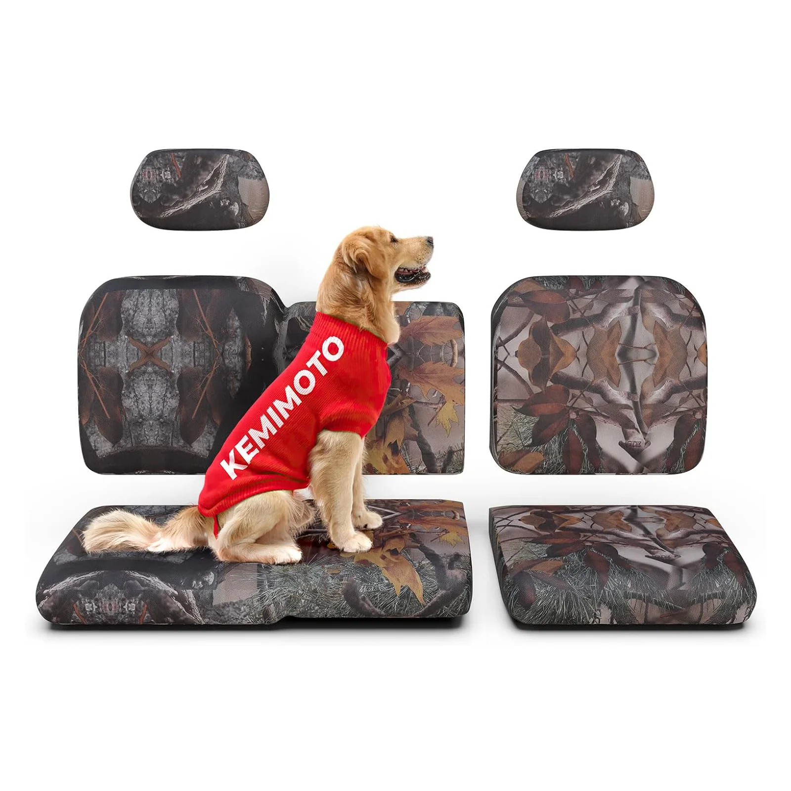 Split Bench Seat Covers for Polaris Ranger XP 1000/CREW (6 PCS) - Image 8