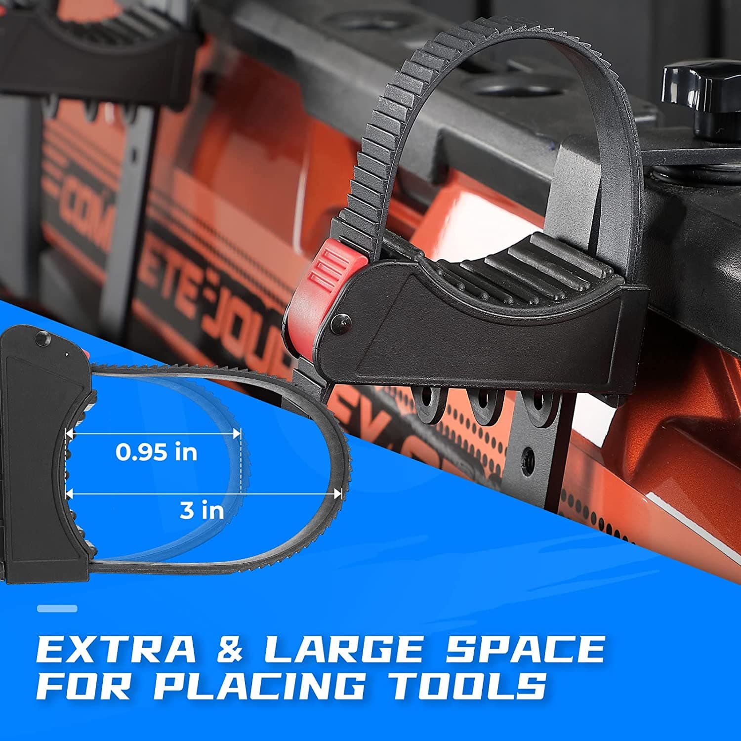 Tool Holder, Bed Shovel Holder for Ranger 1000 900 570 XP/Crew General 2016-2023 - Image 3