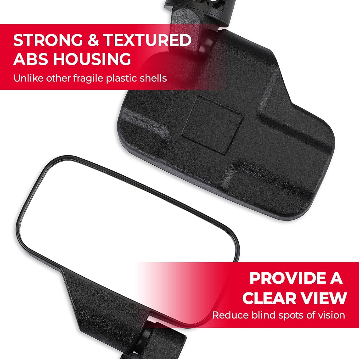 Crew Turn Signal Kit & Seat Cover & Side Mirrors For Polaris Ranger XP 1000 - Image 11
