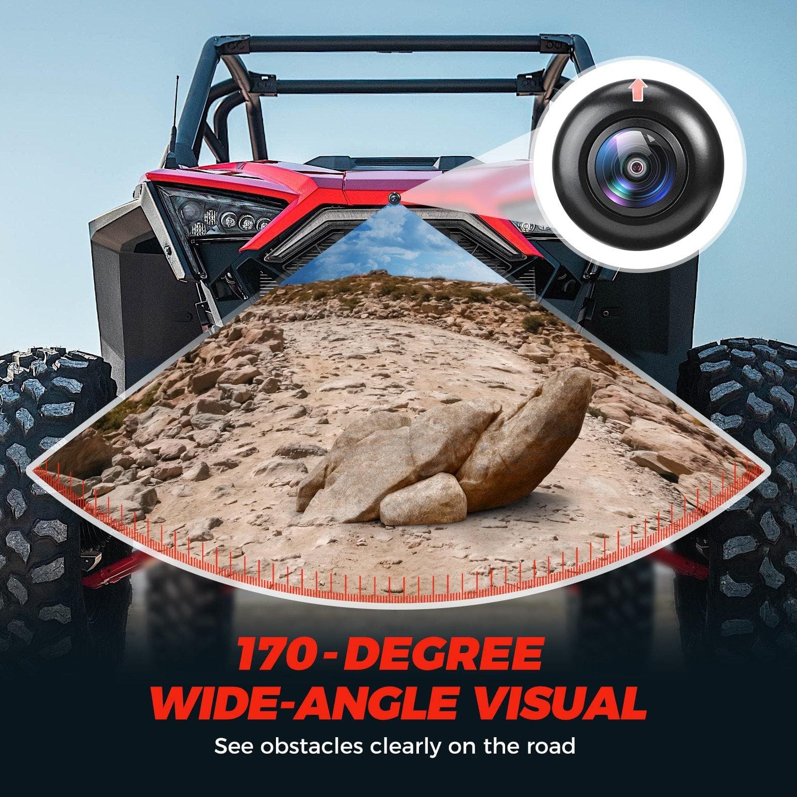 Front Camera For Polaris RZR PRO XP XP 4 Turbo 1000 900 PRO R - Image 8