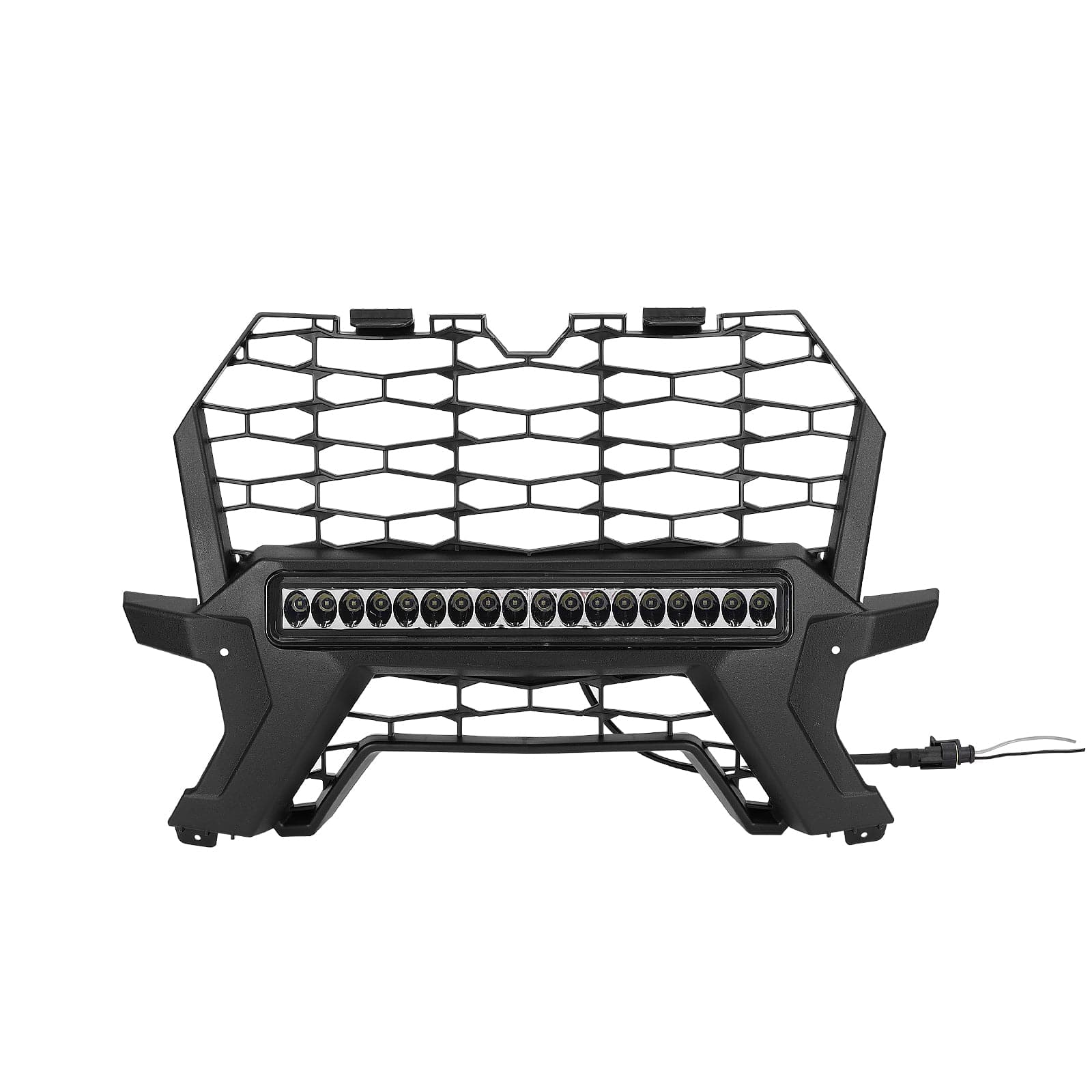 Front Lower Mesh Grill Radiator Guards for Polaris RZR XP 1000/ Turbo - Image 9