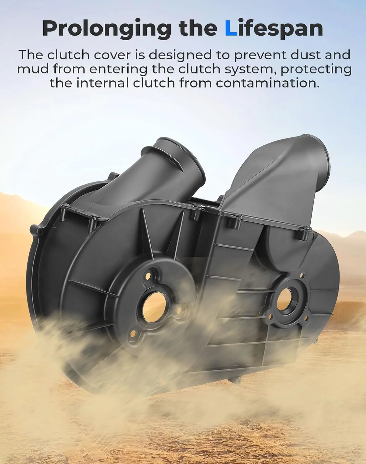 Inner Clutch Cover Belt Box for Polaris RZR XP 1000/Ranger Crew XP 1000 900/General - Image 3